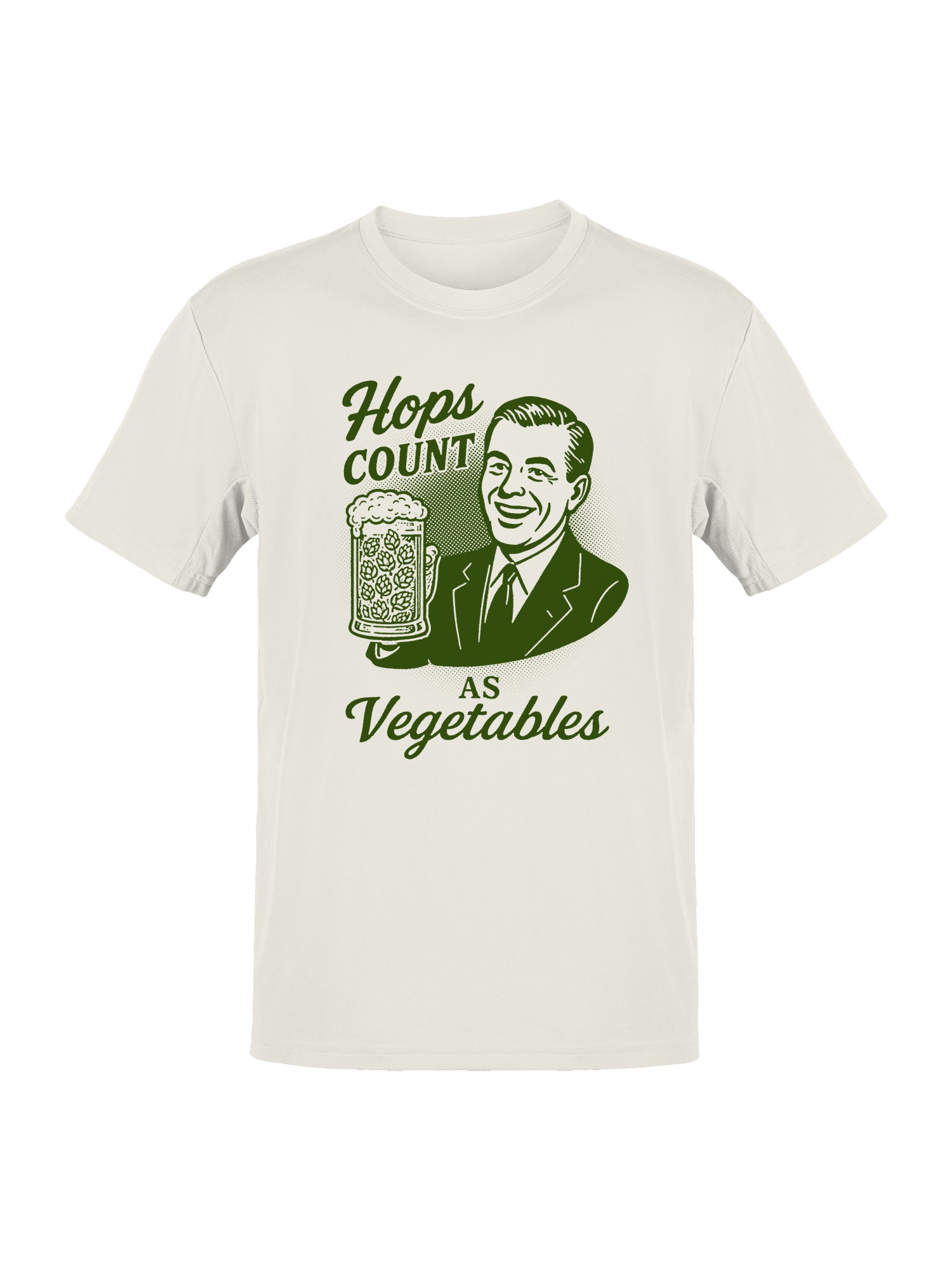 Hops Count as Vegetables Men’s T-shirt