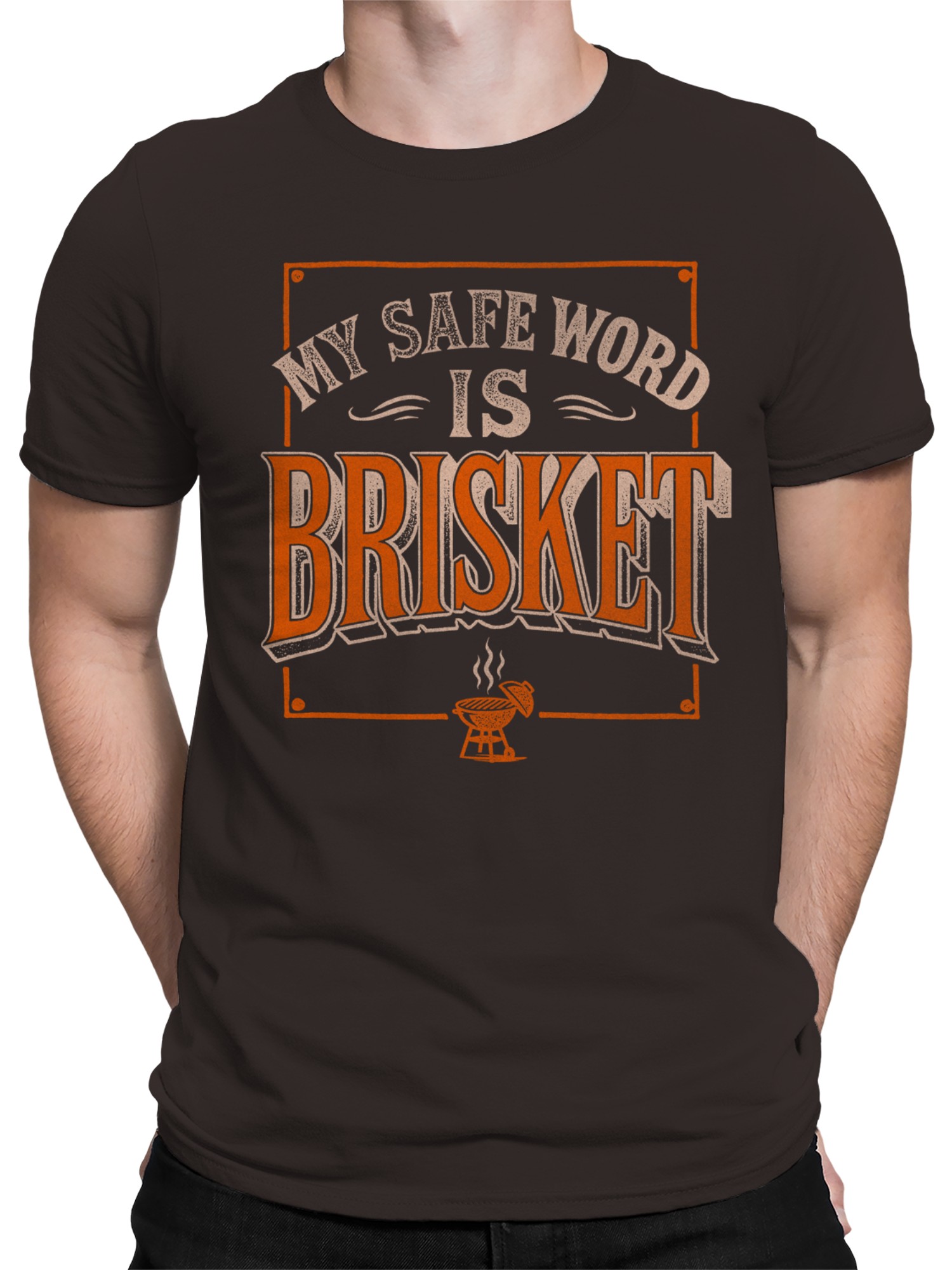 BBQ Brisket Fun Herren T-Shirt - Bild 4 von 9
