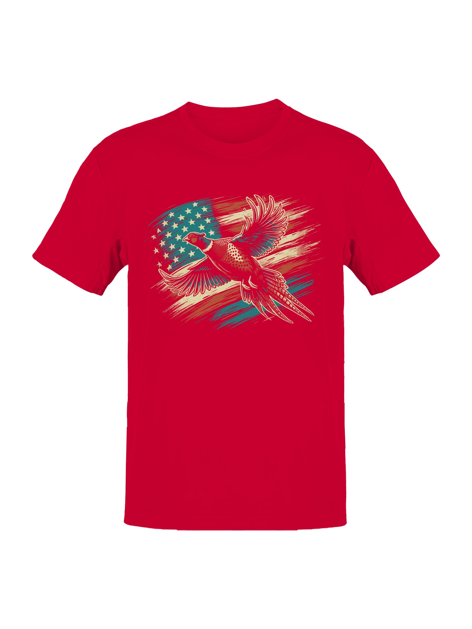 American Pheasant Flag Men’s T-shirt