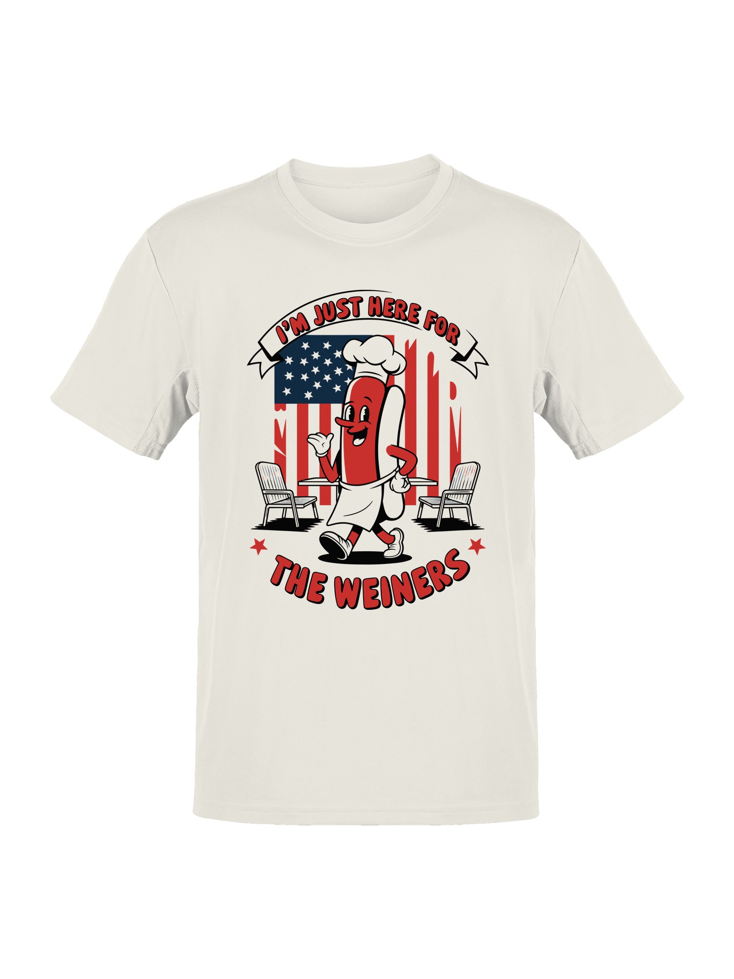 Fun Hot Dog BBQ Herren T-Shirt - Bild 4 von 9