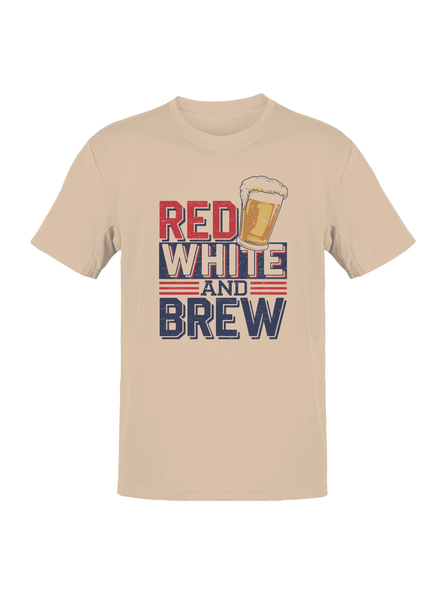 Red White and Brew Men’s T-shirt
