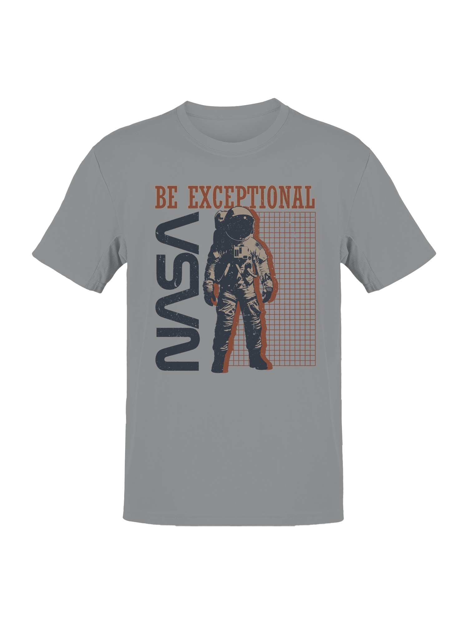 Officially Licensed NASA Astronaut Space Men's T-shirt - Picture 4 of 6