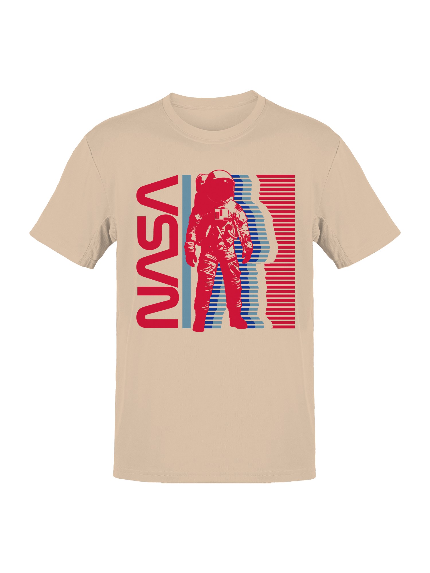 Officially Licensed NASA Astronaut Graphic Men's T-shirt - Picture 4 of 9