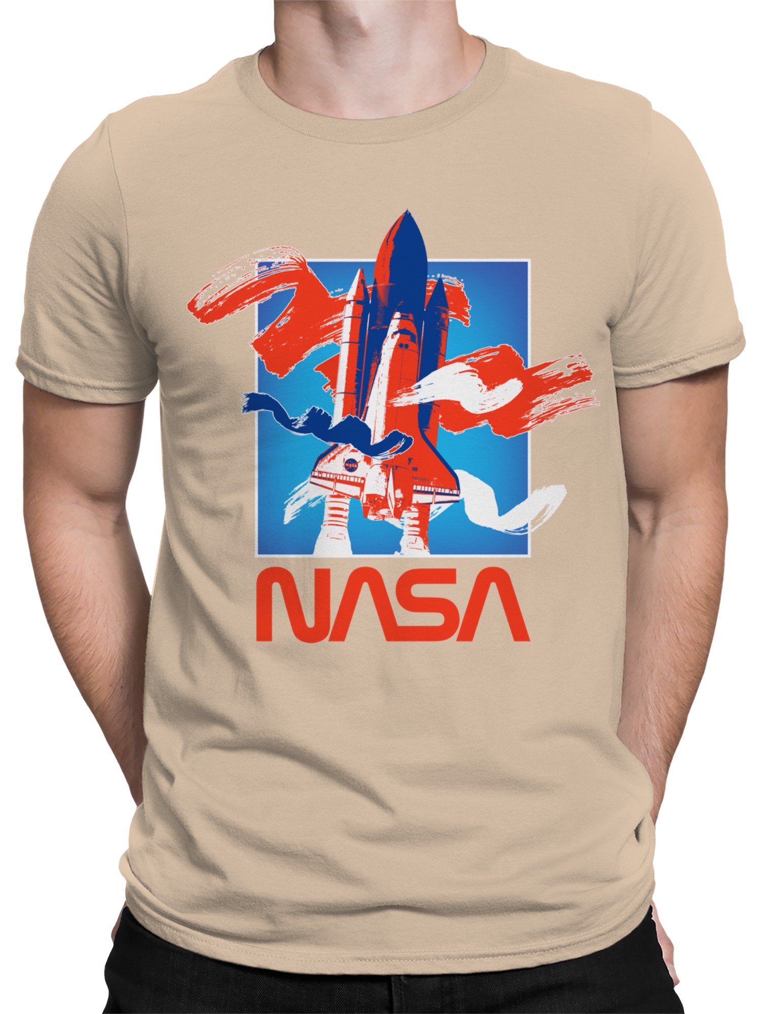 Officially Licensed NASA Space Shuttle Men's T-shirt - Picture 5 of 9