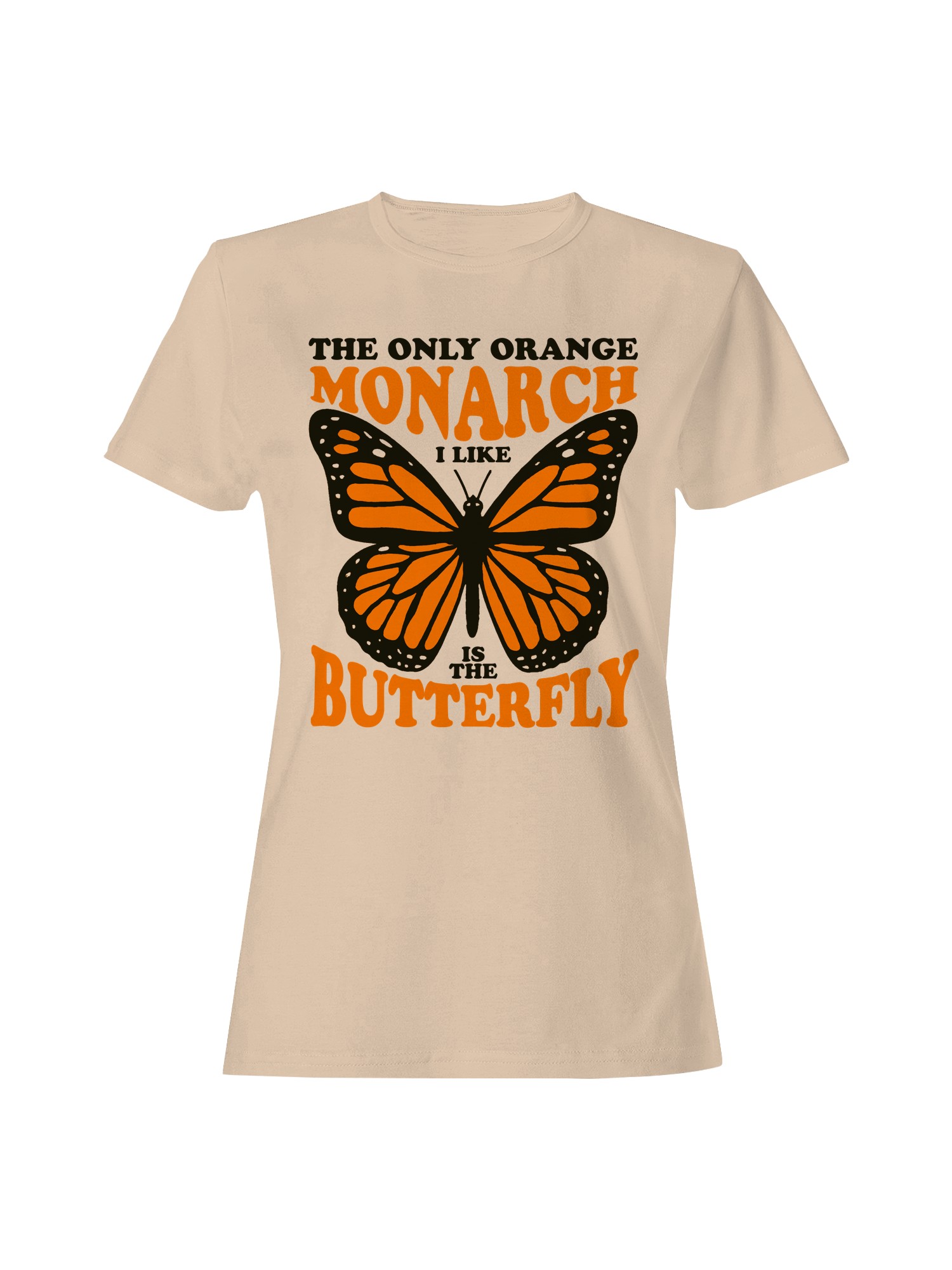 Monarch Butterfly Only King Women's T-shirt - Picture 4 of 12