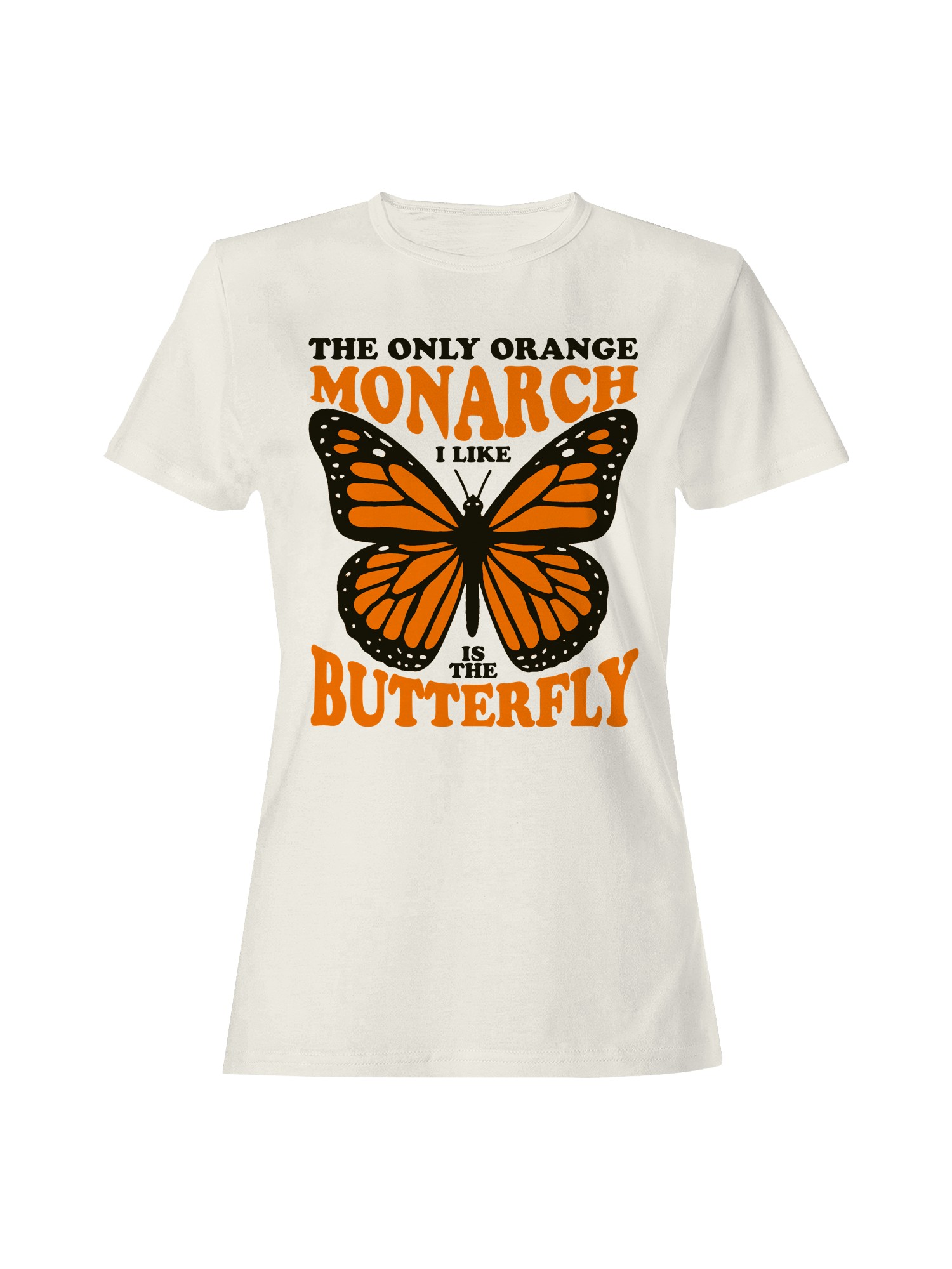 Monarch Butterfly Only King Women's T-shirt - Picture 7 of 12