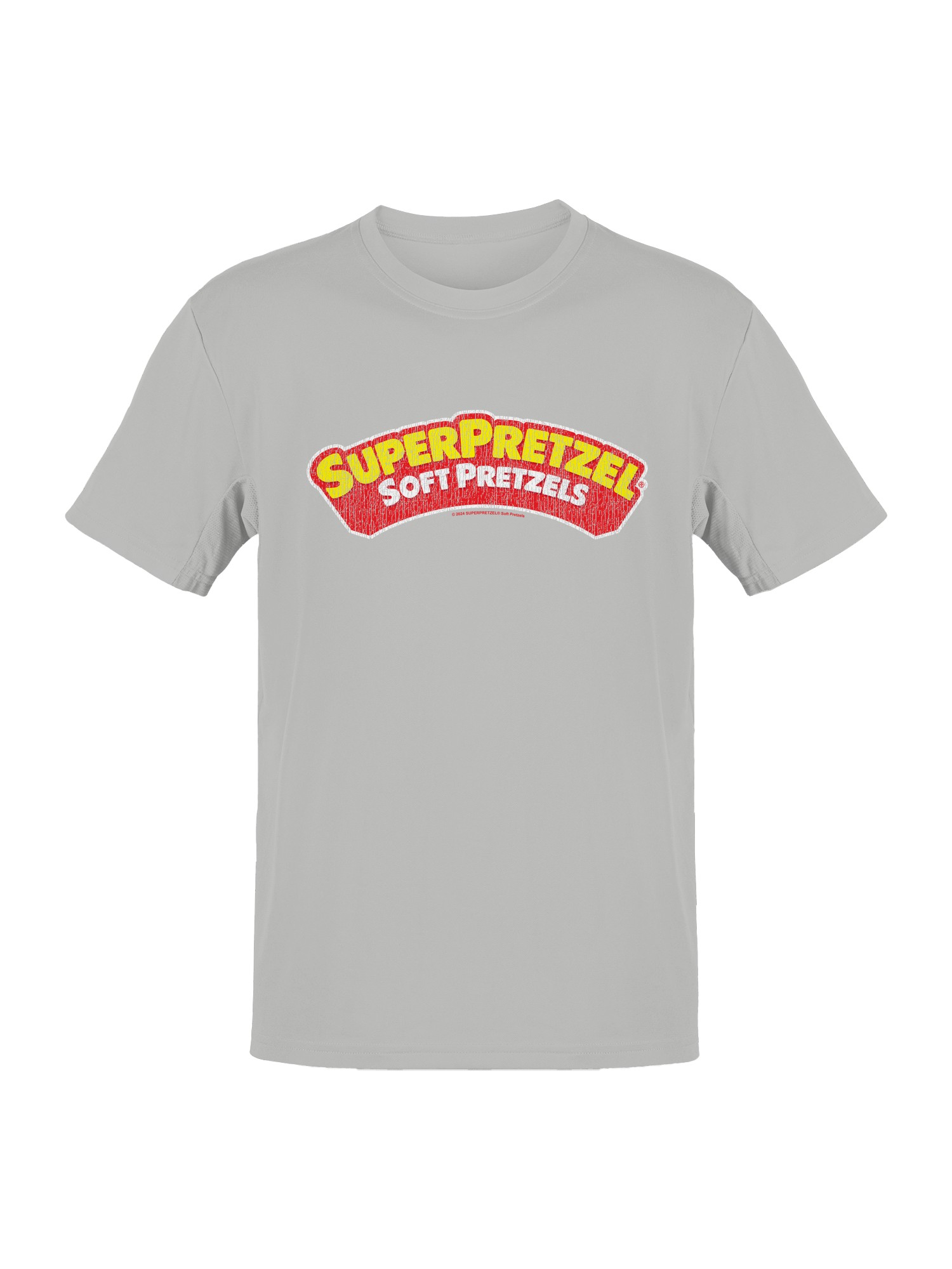 Camiseta para hombre Super Pretzel suave pretzels con licencia oficial logotipo clásico - Imagen 4 de 12