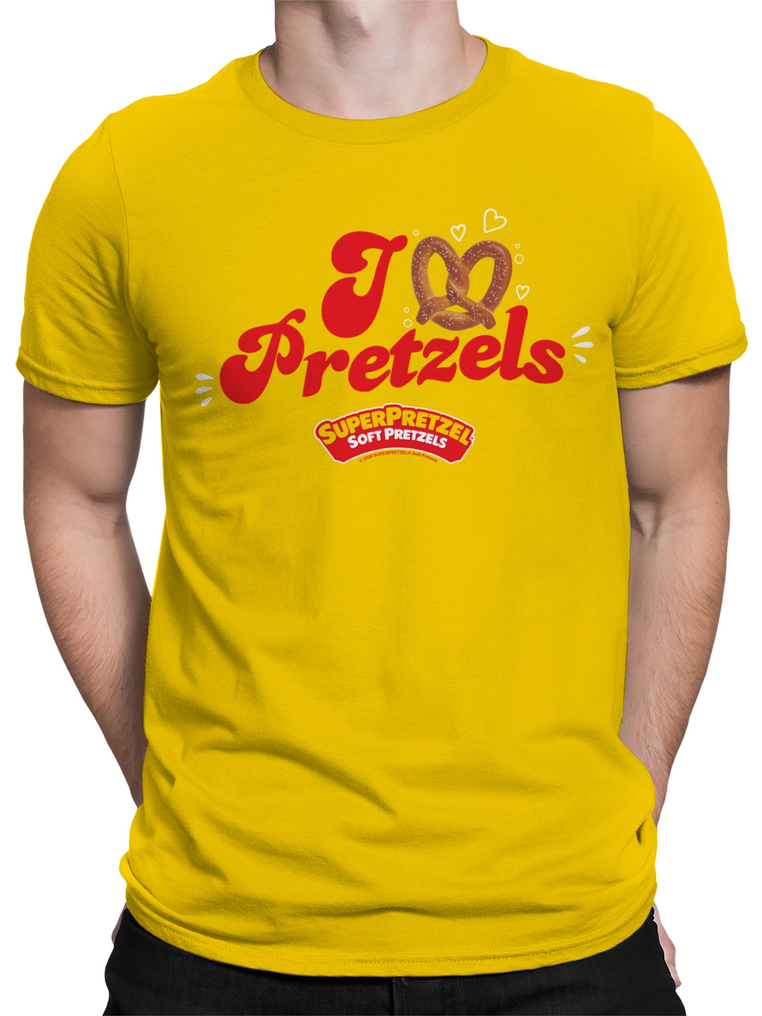 Camiseta para hombre Super Pretzel Love con licencia oficial - Imagen 5 de 6