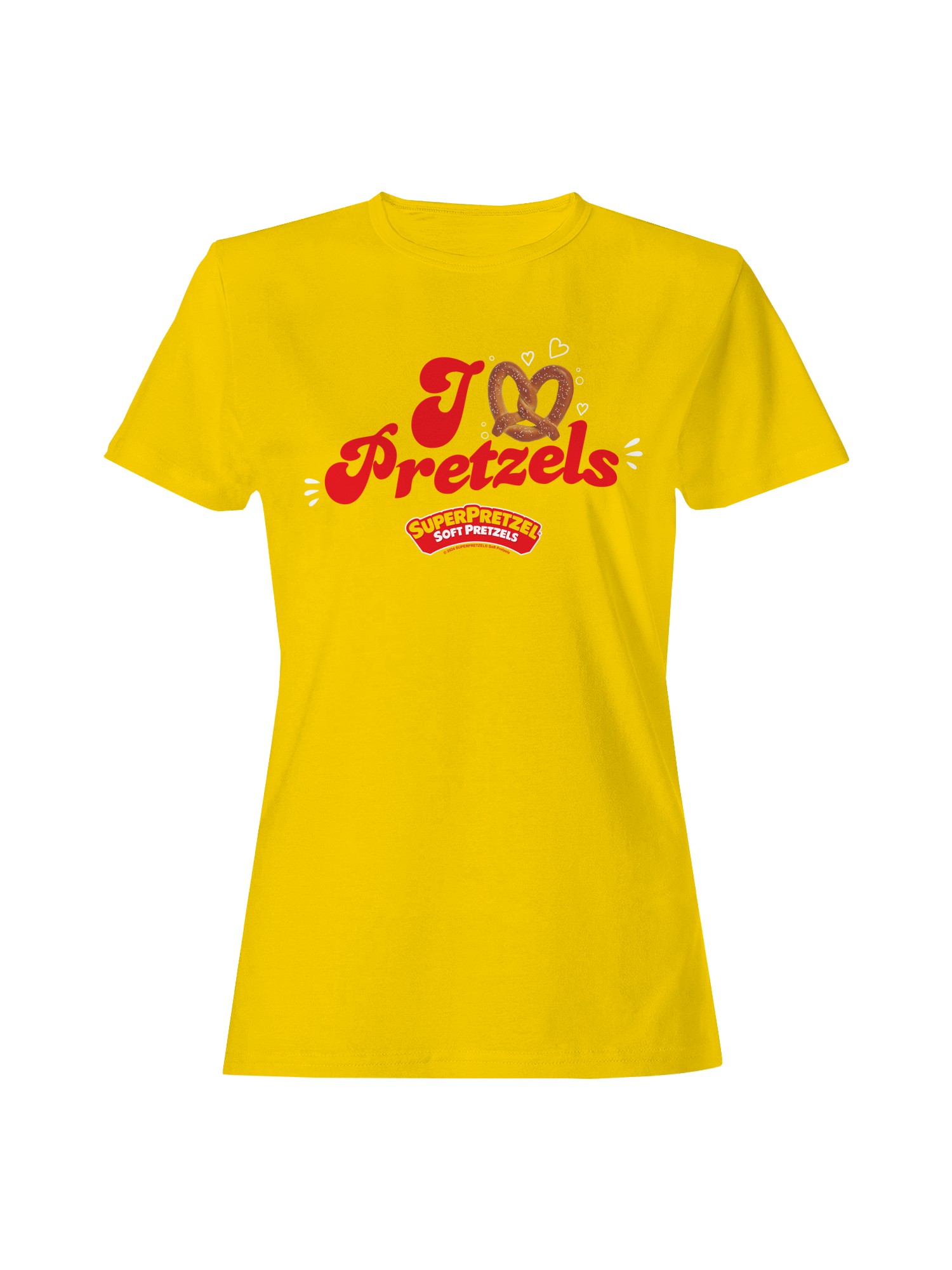 Camiseta para mujer Super Pretzel Pretzel Love con licencia oficial - Imagen 4 de 6