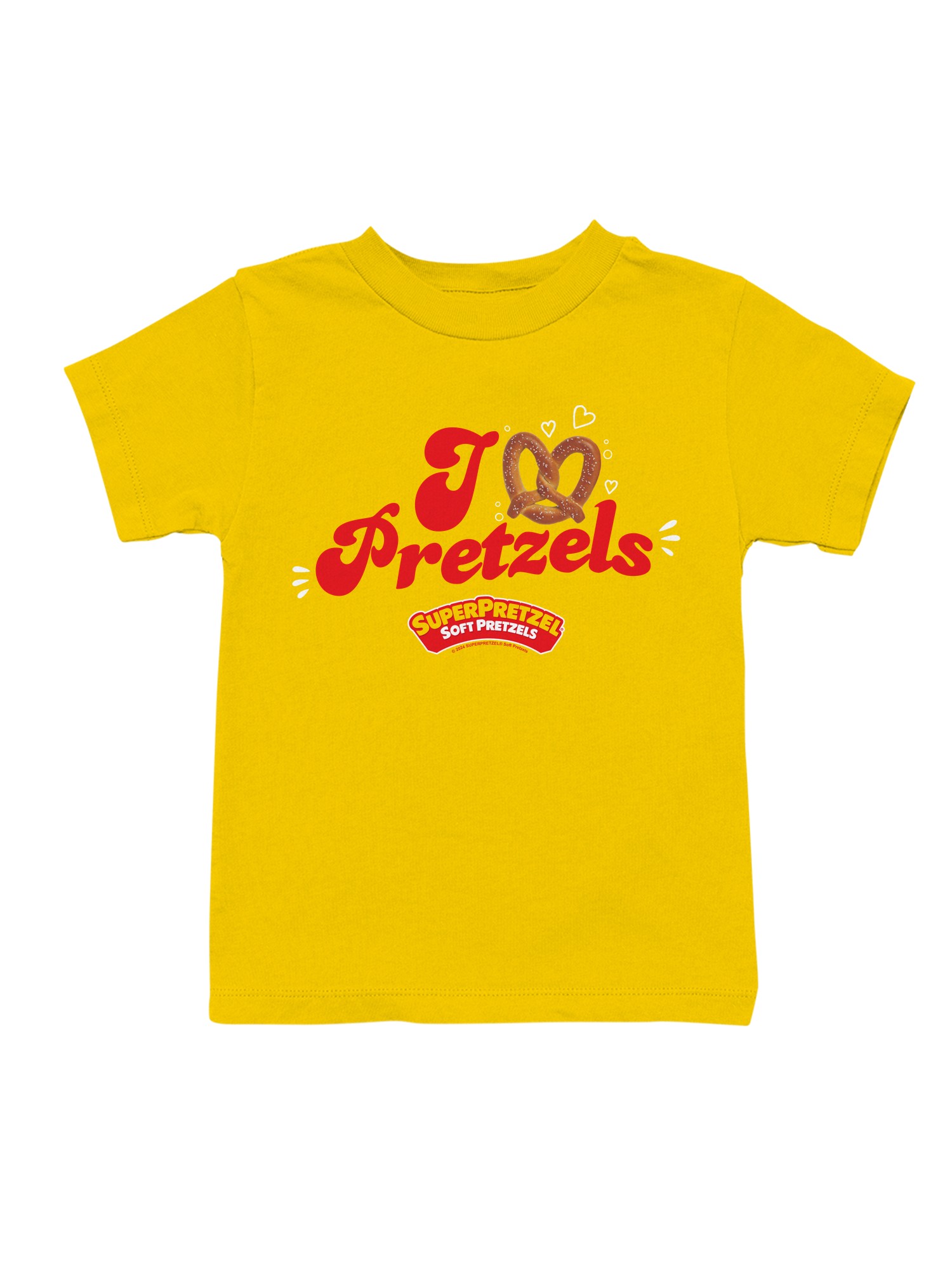 Officially Licensed Super Pretzel Pretzel Love Youth's T-shirt - Picture 10 of 12