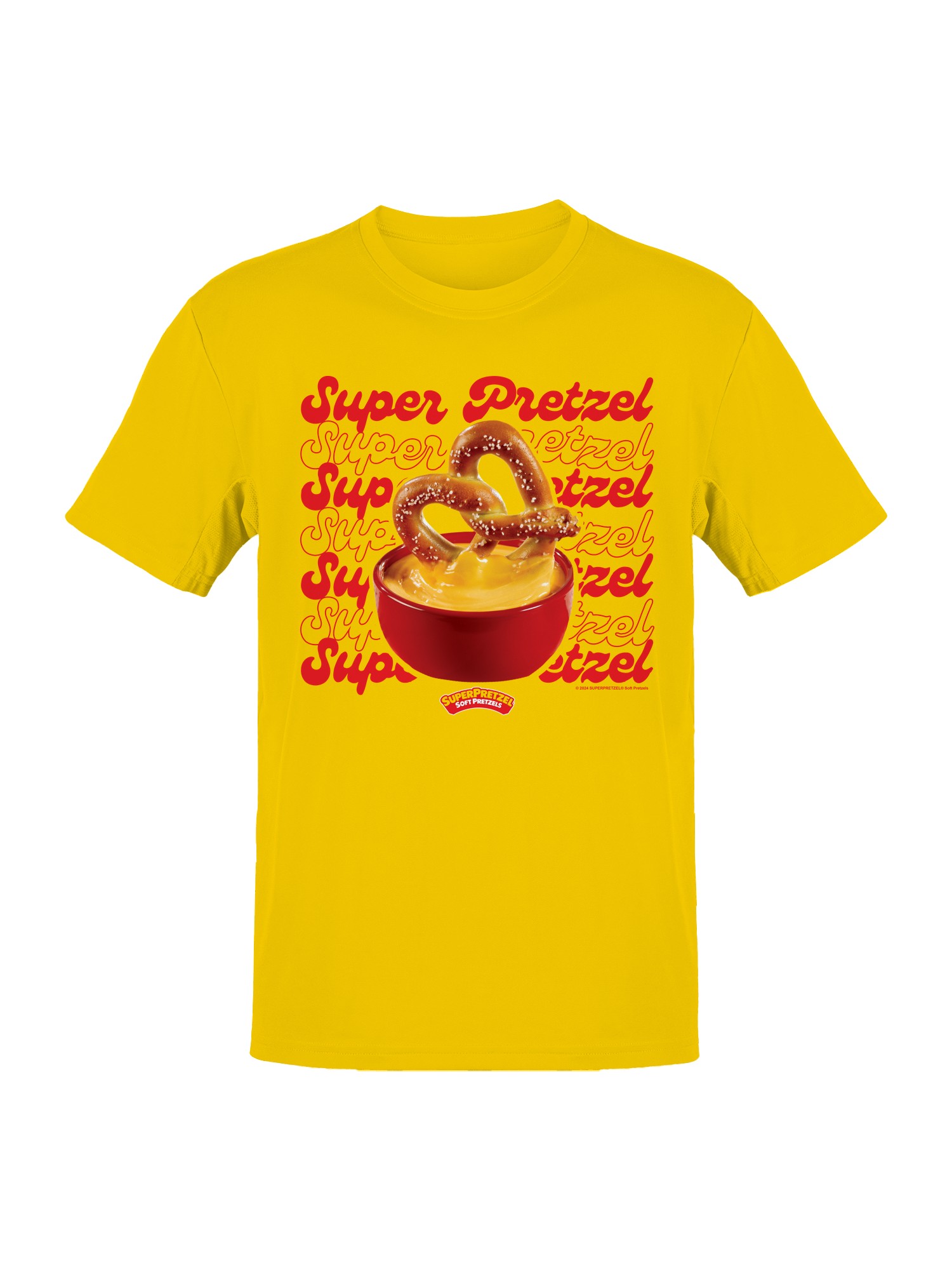 Camiseta para hombre Super Pretzel Soft Pretzels Delight con licencia oficial - Imagen 7 de 12