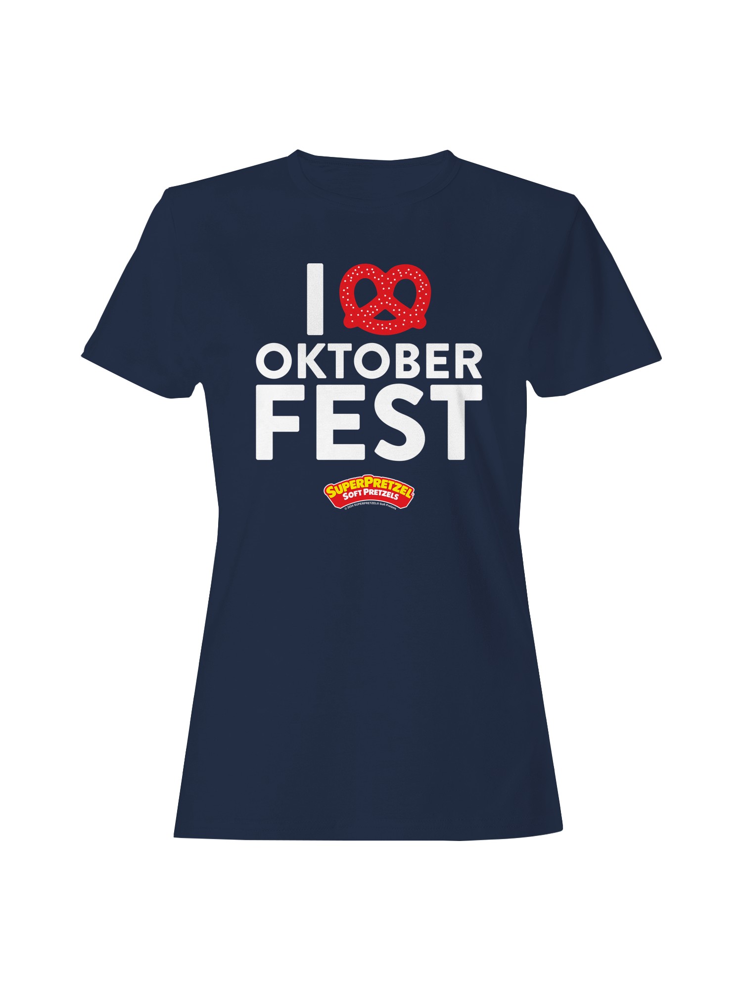 Camiseta para mujer Super Pretzel Oktoberfest Pretzel con licencia oficial - Imagen 7 de 9