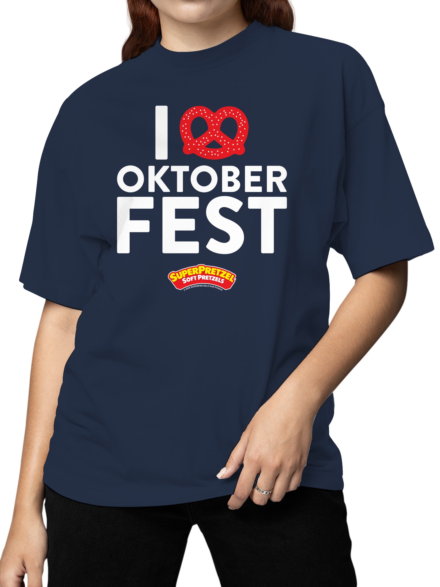 Camiseta para mujer Super Pretzel Oktoberfest Pretzel con licencia oficial - Imagen 8 de 9