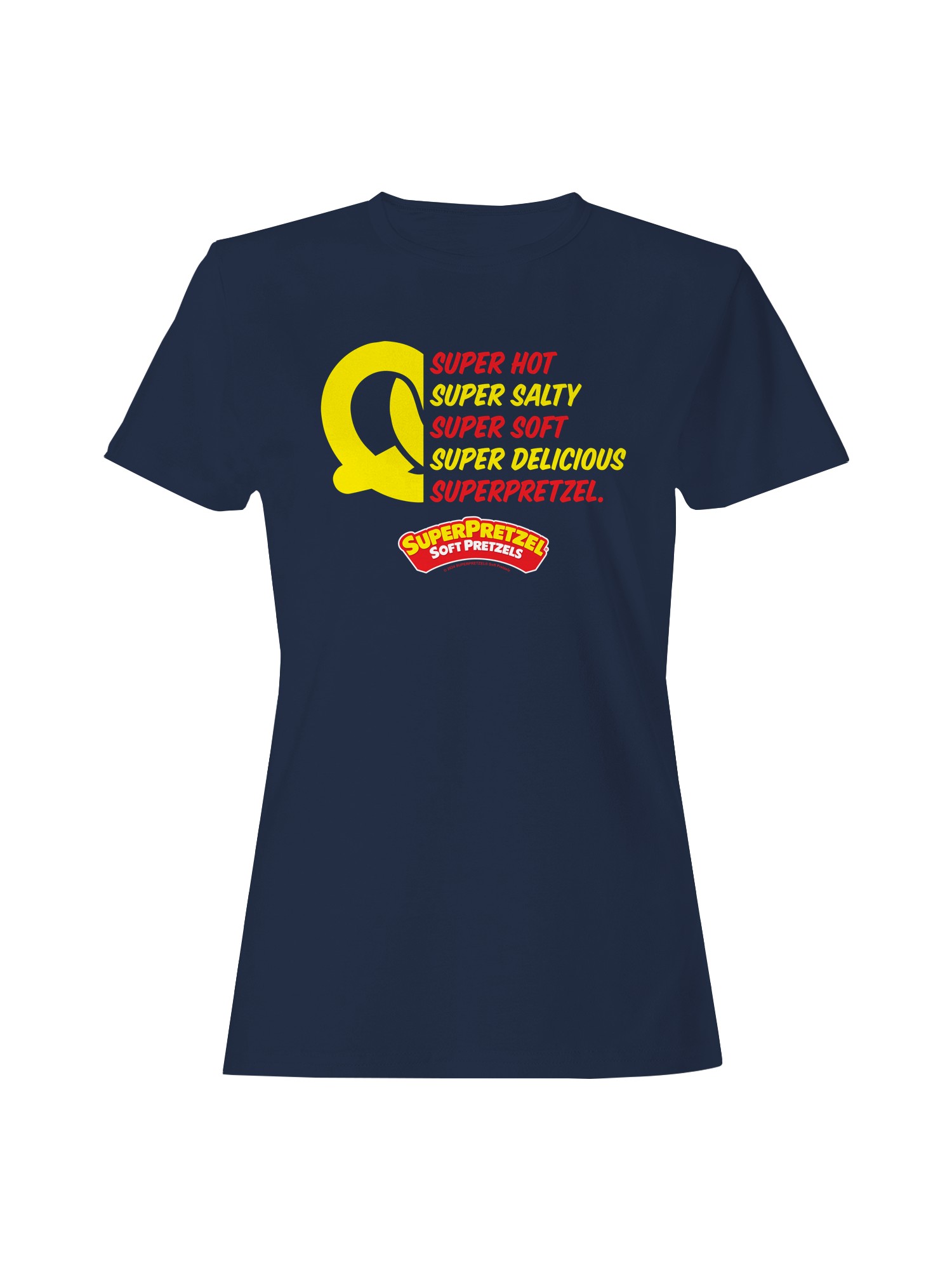 Camiseta para mujer Super Pretzel Super Delicious Pretzels con licencia oficial - Imagen 7 de 9