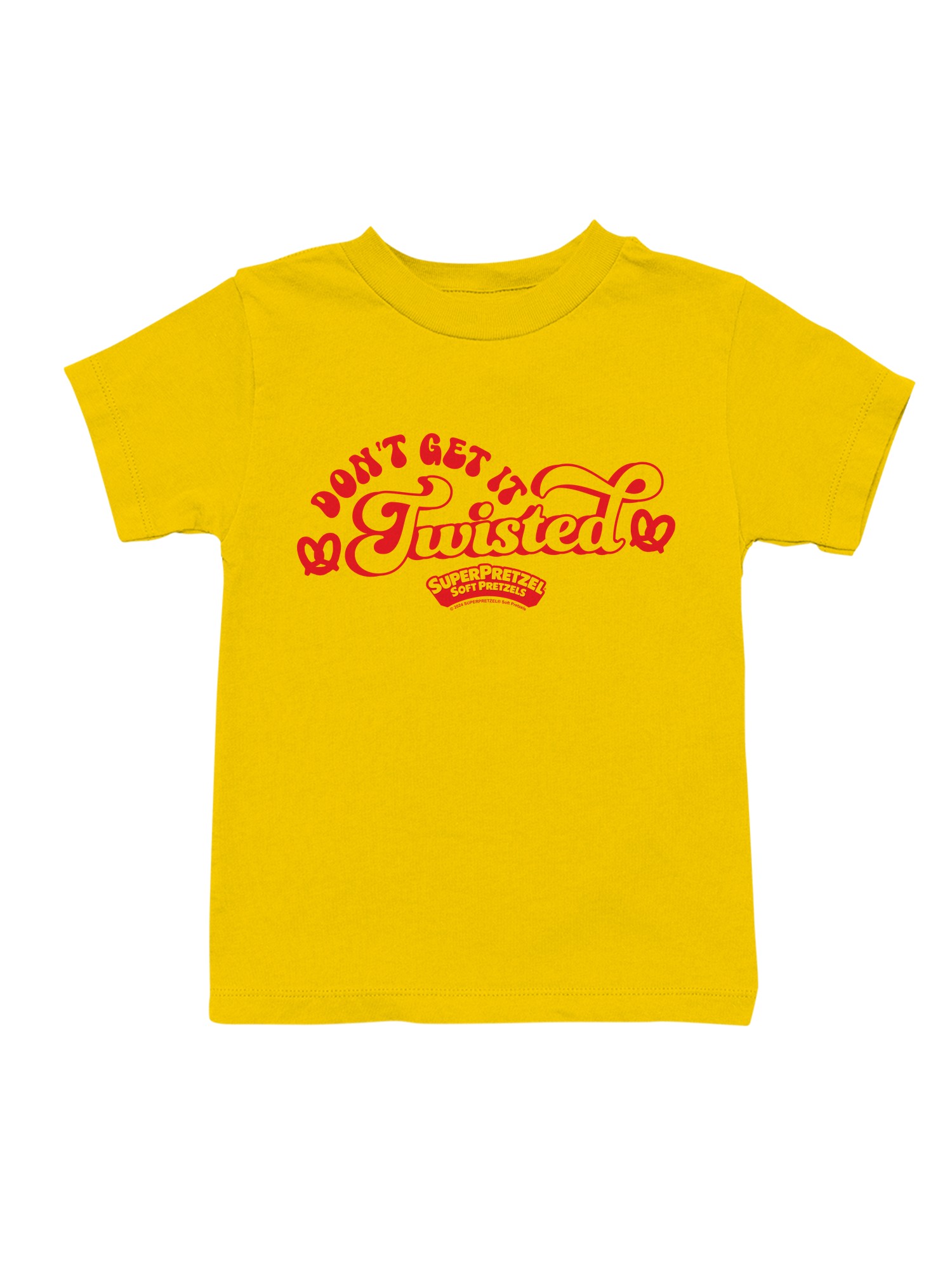 Officially Licensed Super Pretzel Don't Get It Twisted Youth's T-shirt - Picture 10 of 12