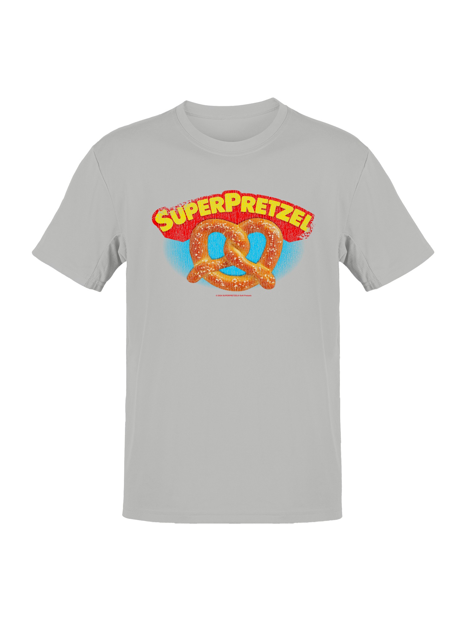 Camiseta para hombre Super Pretzel con licencia oficial diseño de logotipo vintage - Imagen 4 de 9