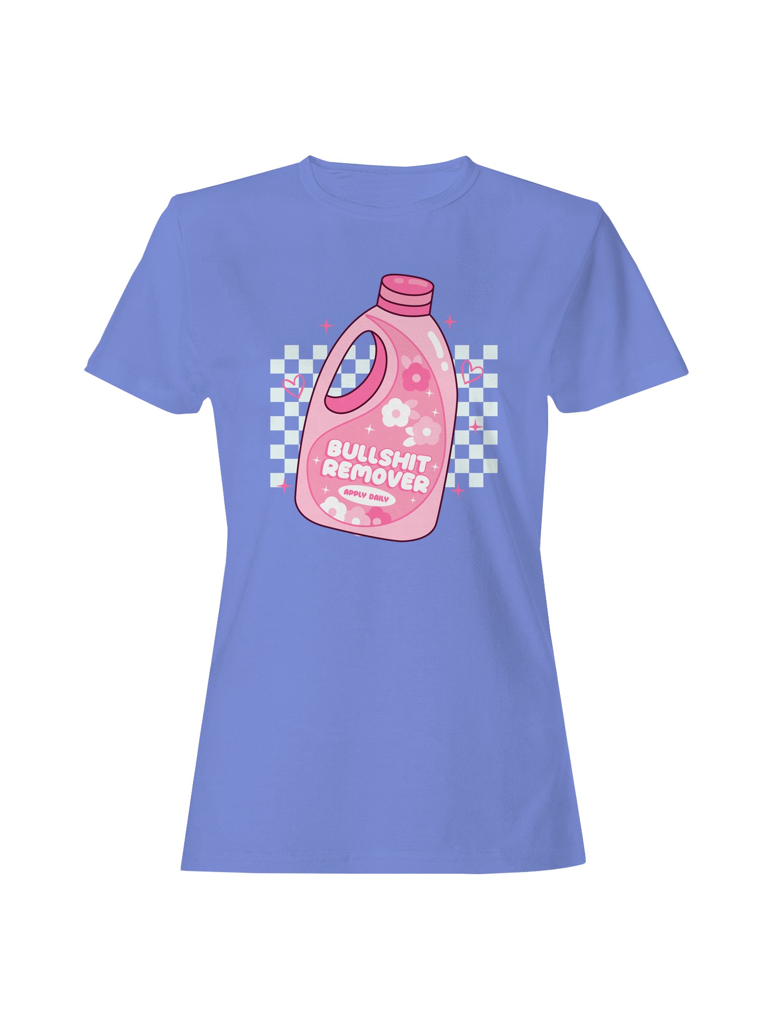 Pink Bullshit Remover Design Women's T-shirt - Picture 10 of 15