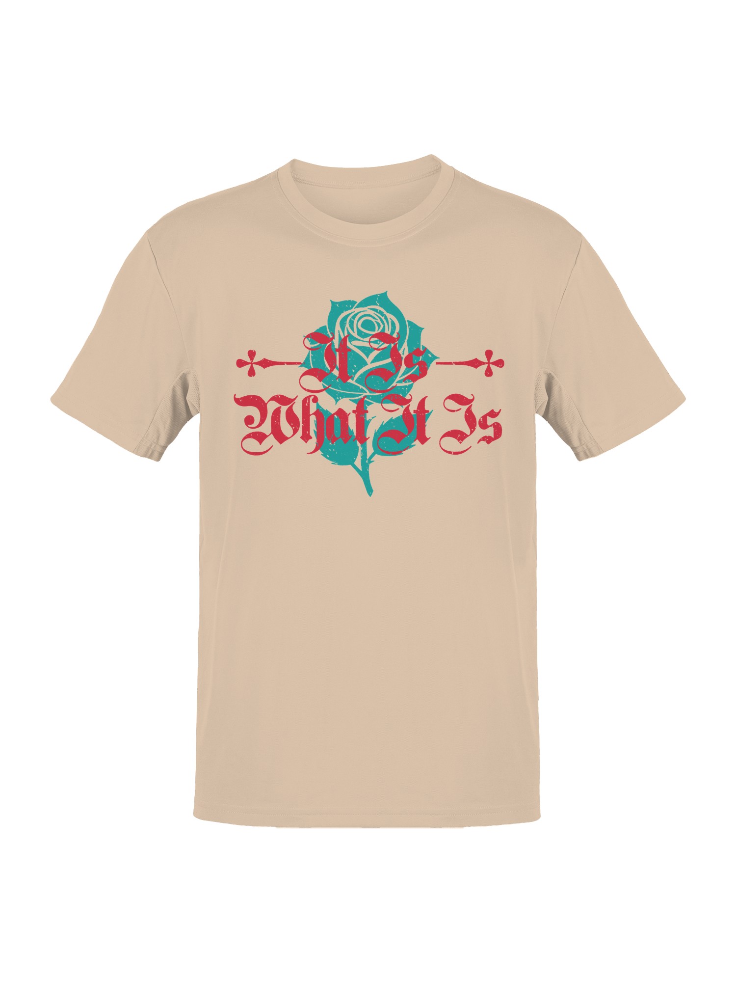 Camiseta vintage rosa "It Is What It Is para hombre - Imagen 4 de 6