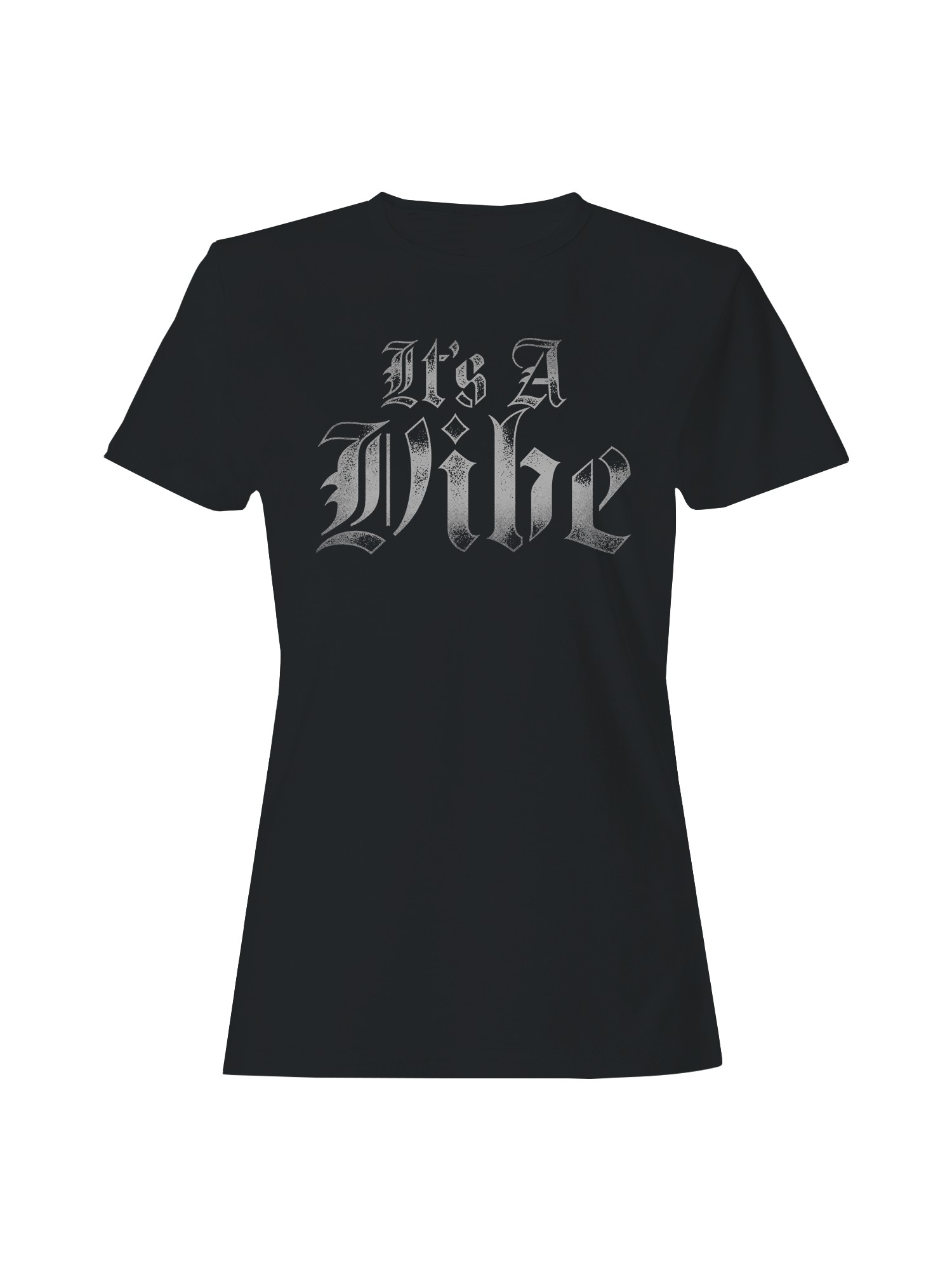 T-shirt donna It's A Vibe design gotico - Foto 4 di 6