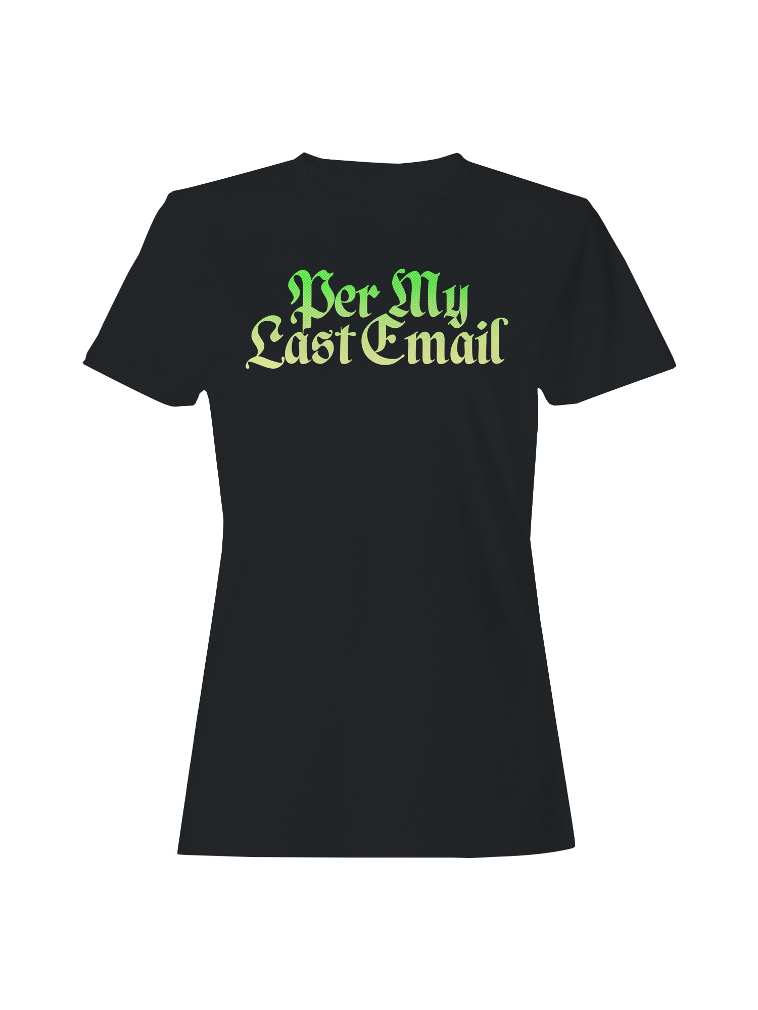 Camiseta para mujer Per My Last Email diseño retro - Imagen 4 de 6