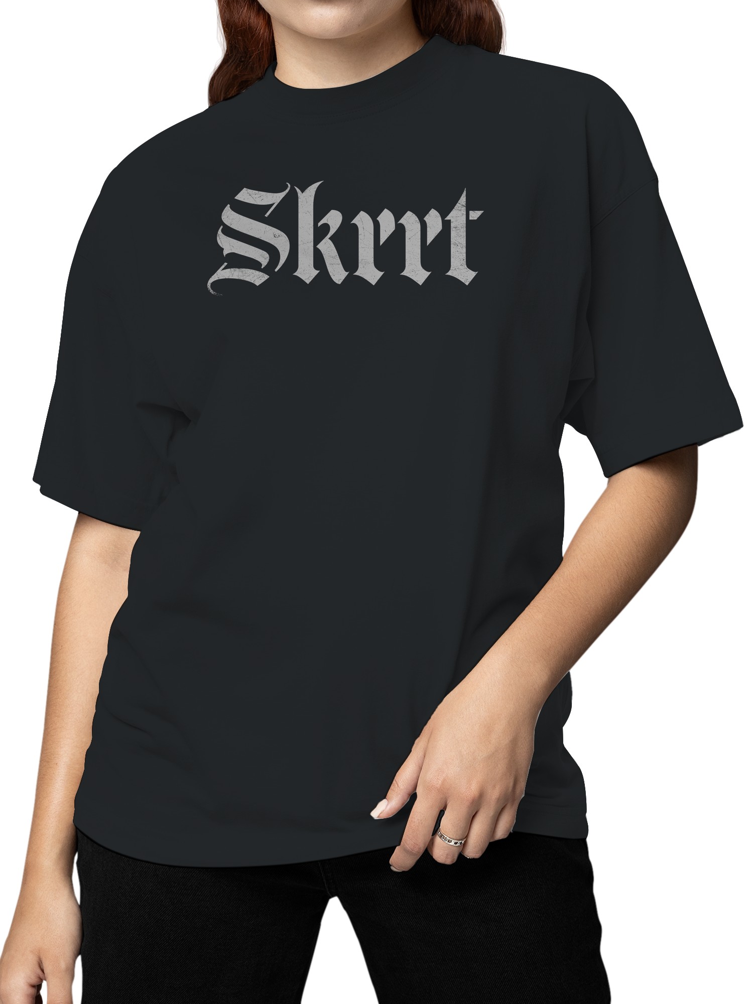 Skrrt Gothic Style Design Women's T-shirt - Picture 11 of 12