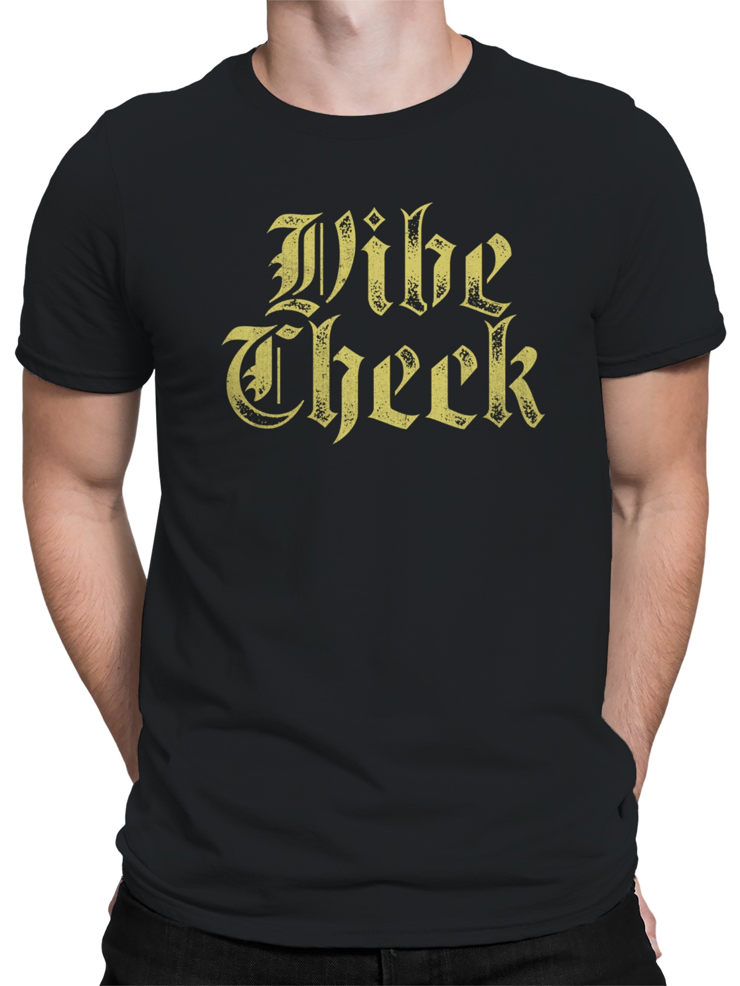 Camiseta para hombre Vibe Check diseño gótico grunge - Imagen 5 de 9