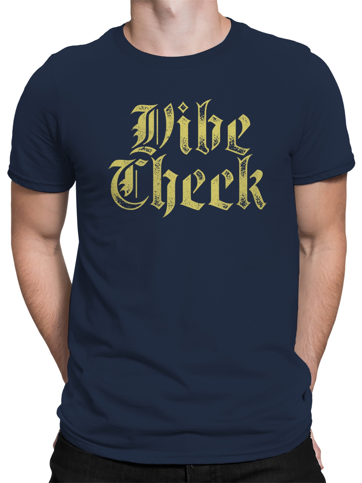 Camiseta para hombre Vibe Check diseño gótico grunge - Imagen 8 de 9