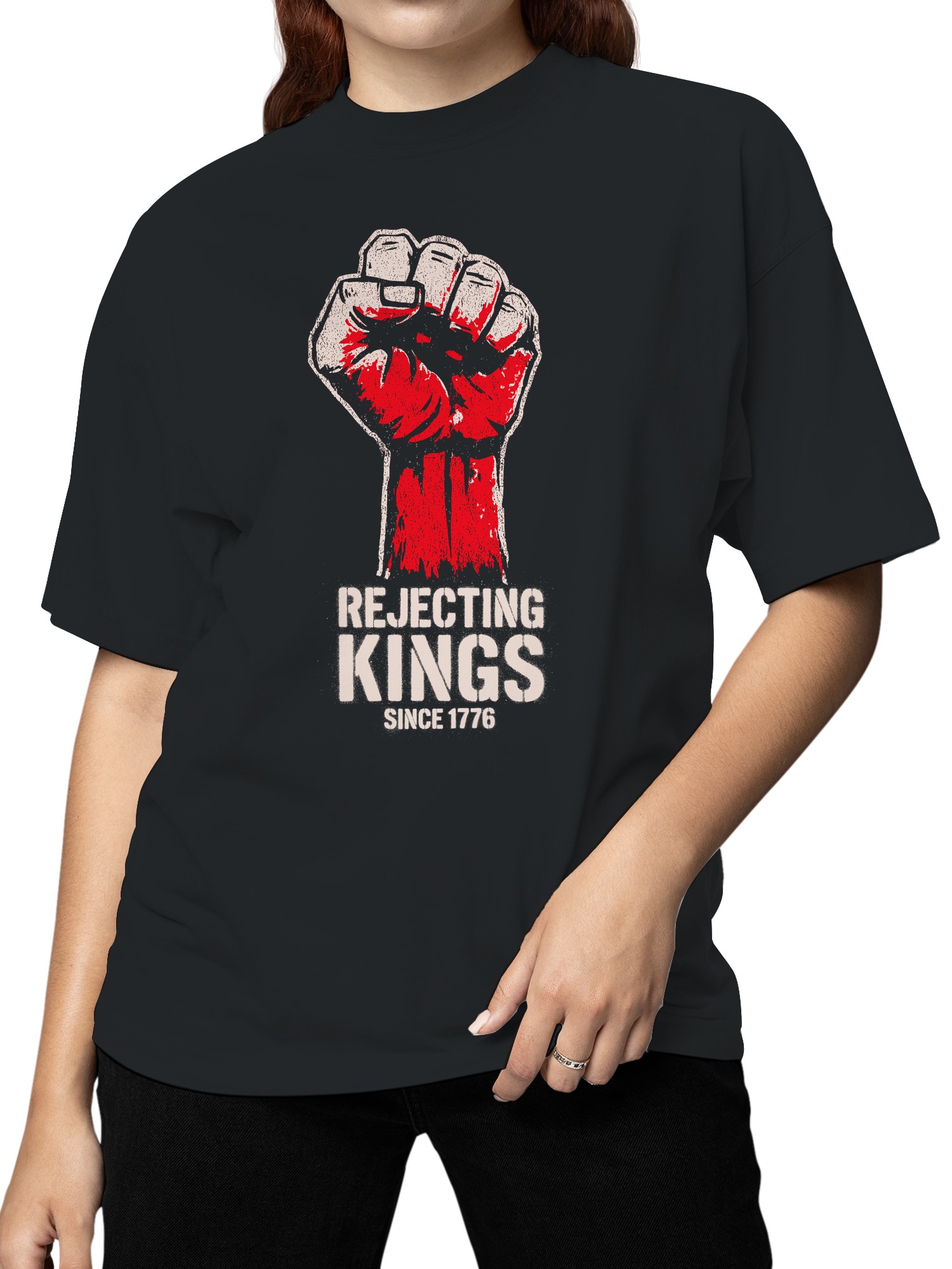 Rejecting Kings Since 1776 Women's T-shirt - Picture 5 of 6