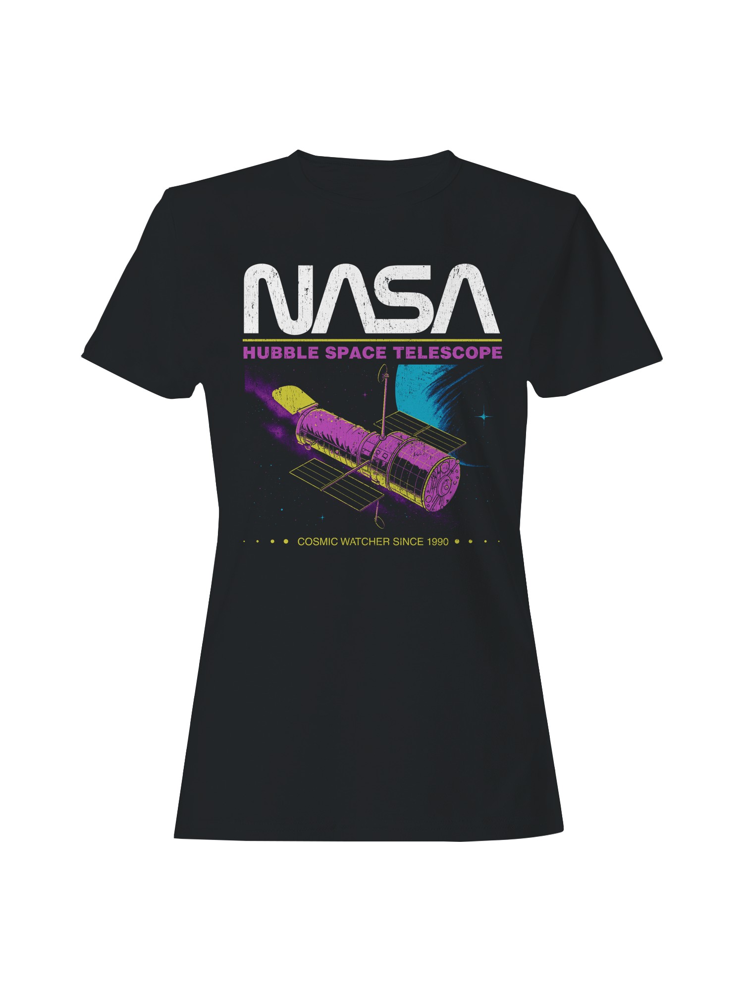 Officially Licensed NASA Hubble Space Telescope Women's T-shirt - Picture 4 of 6