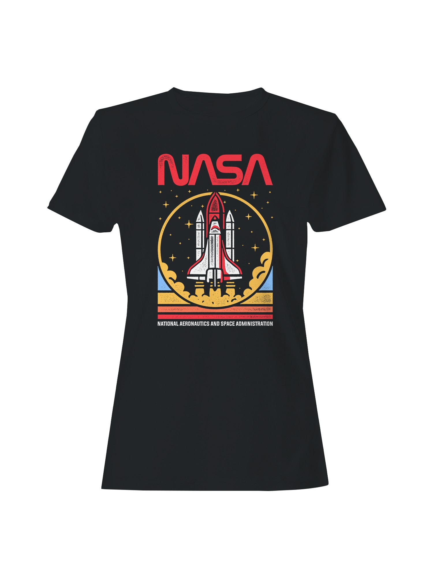 Officially Licensed NASA Space Shuttle Launch Graphic Women’s T-shirt