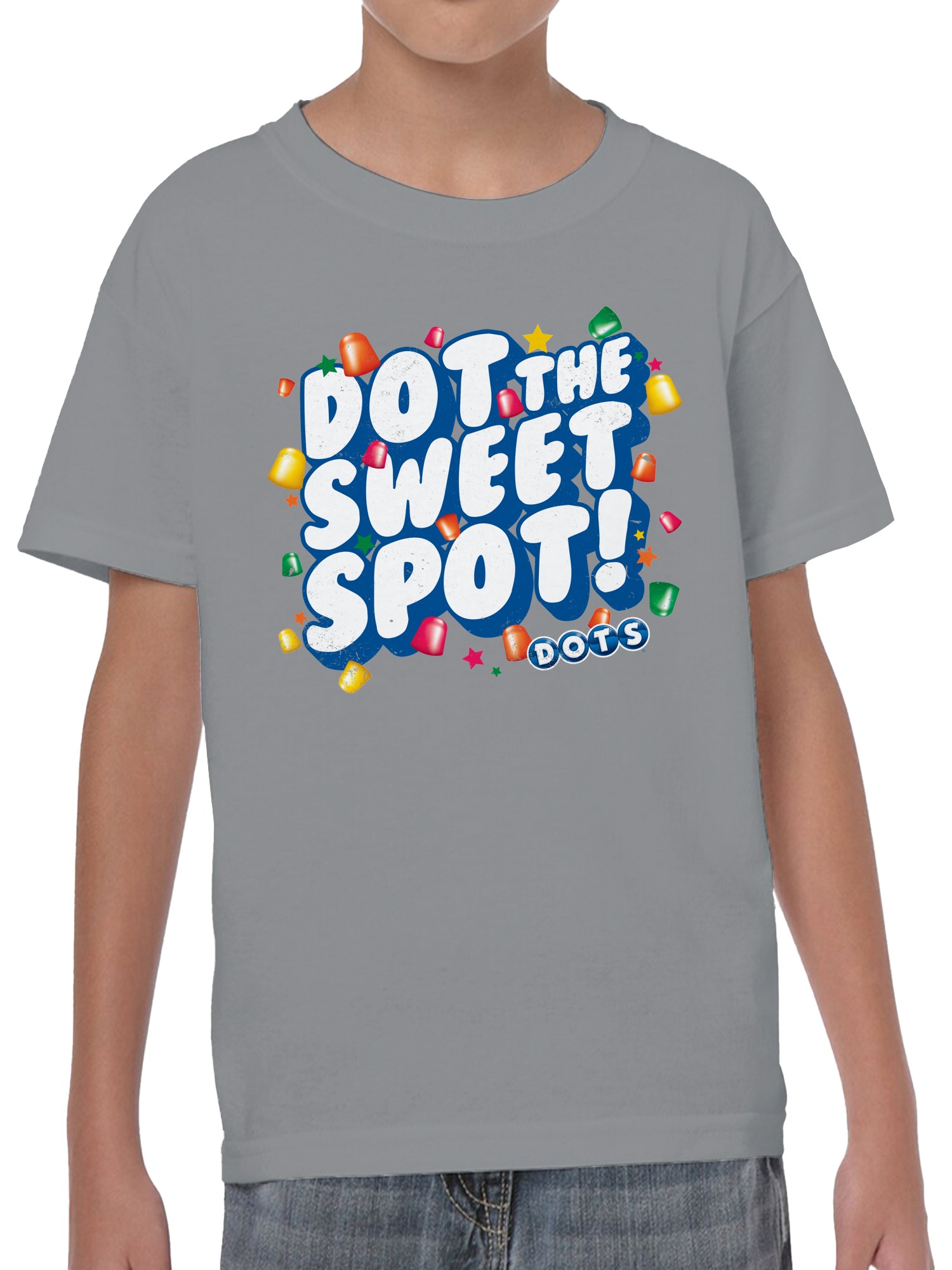 Officially Licensed Dots Sweet Spot Candy Logo Youth's T-shirt - Picture 14 of 15