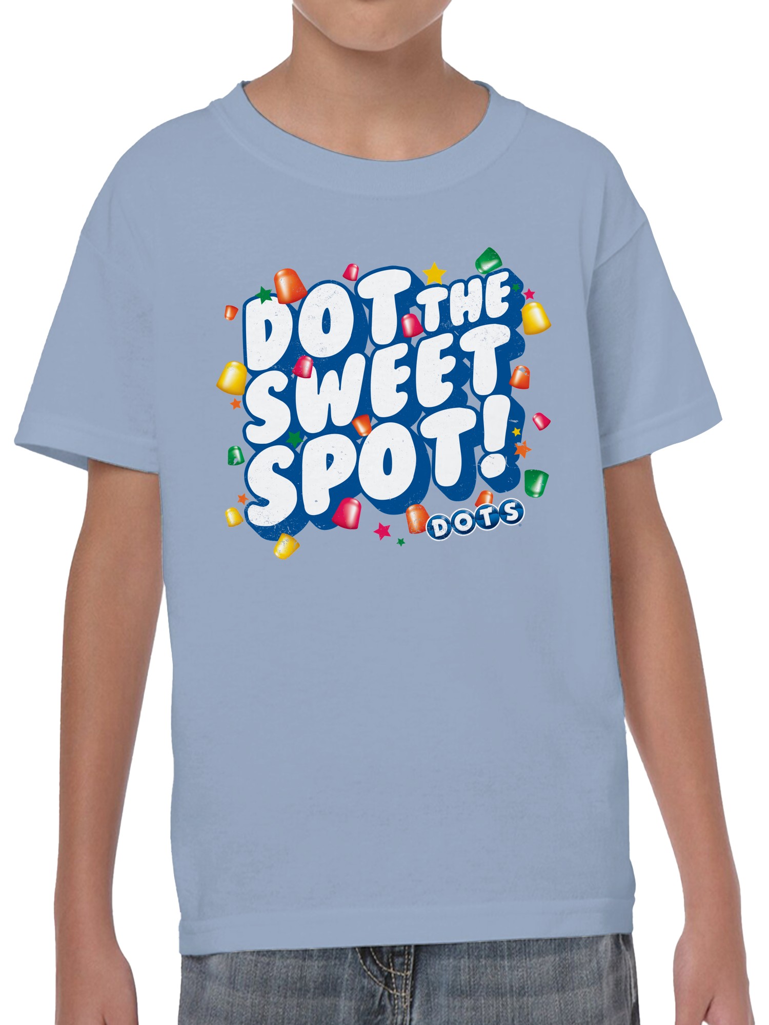 Officially Licensed Dots Sweet Spot Candy Logo Youth's T-shirt - Picture 8 of 15