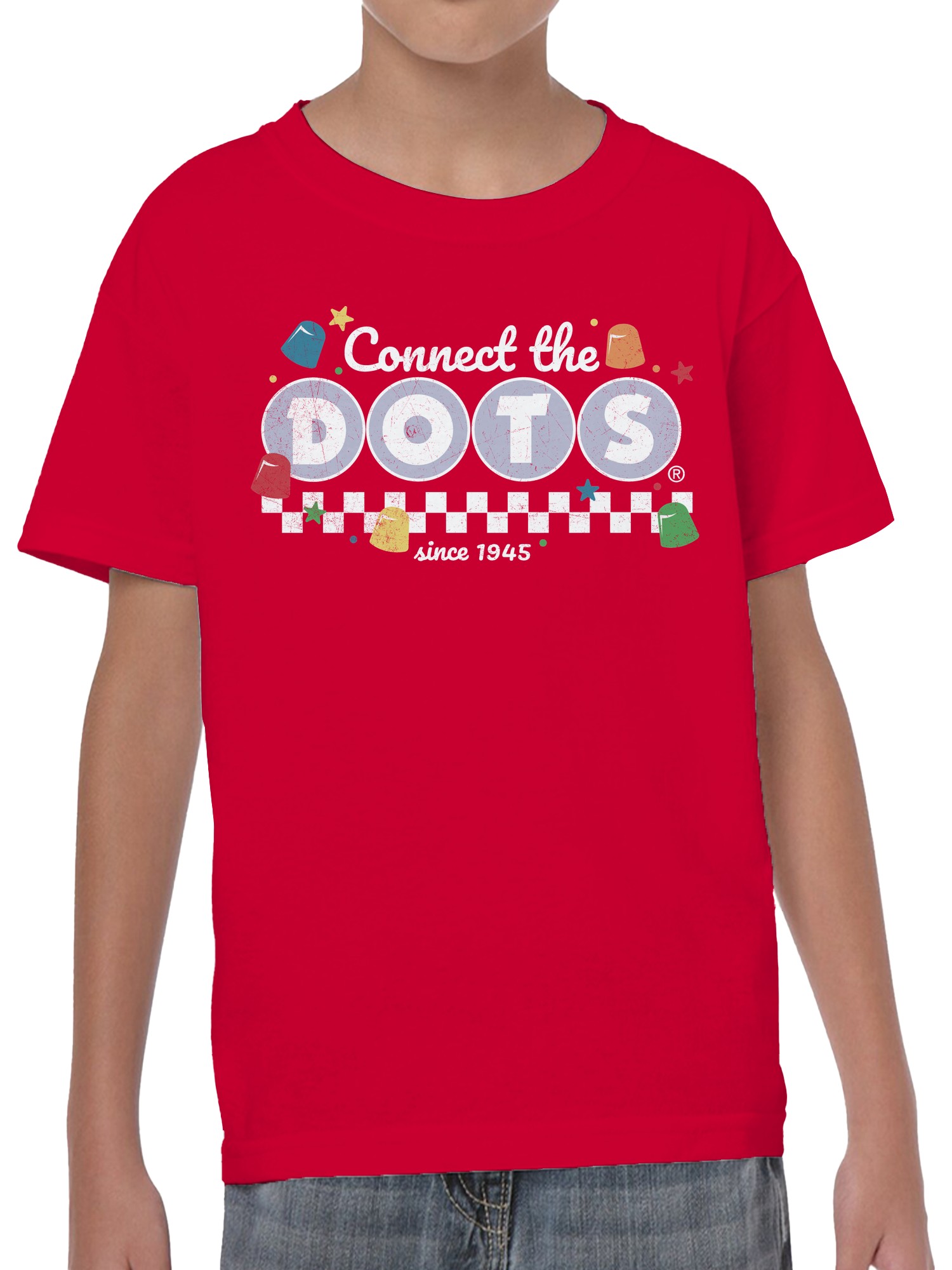 Officially Licensed Dots Connect the Since 1945 Youth's T-shirt - Picture 5 of 18