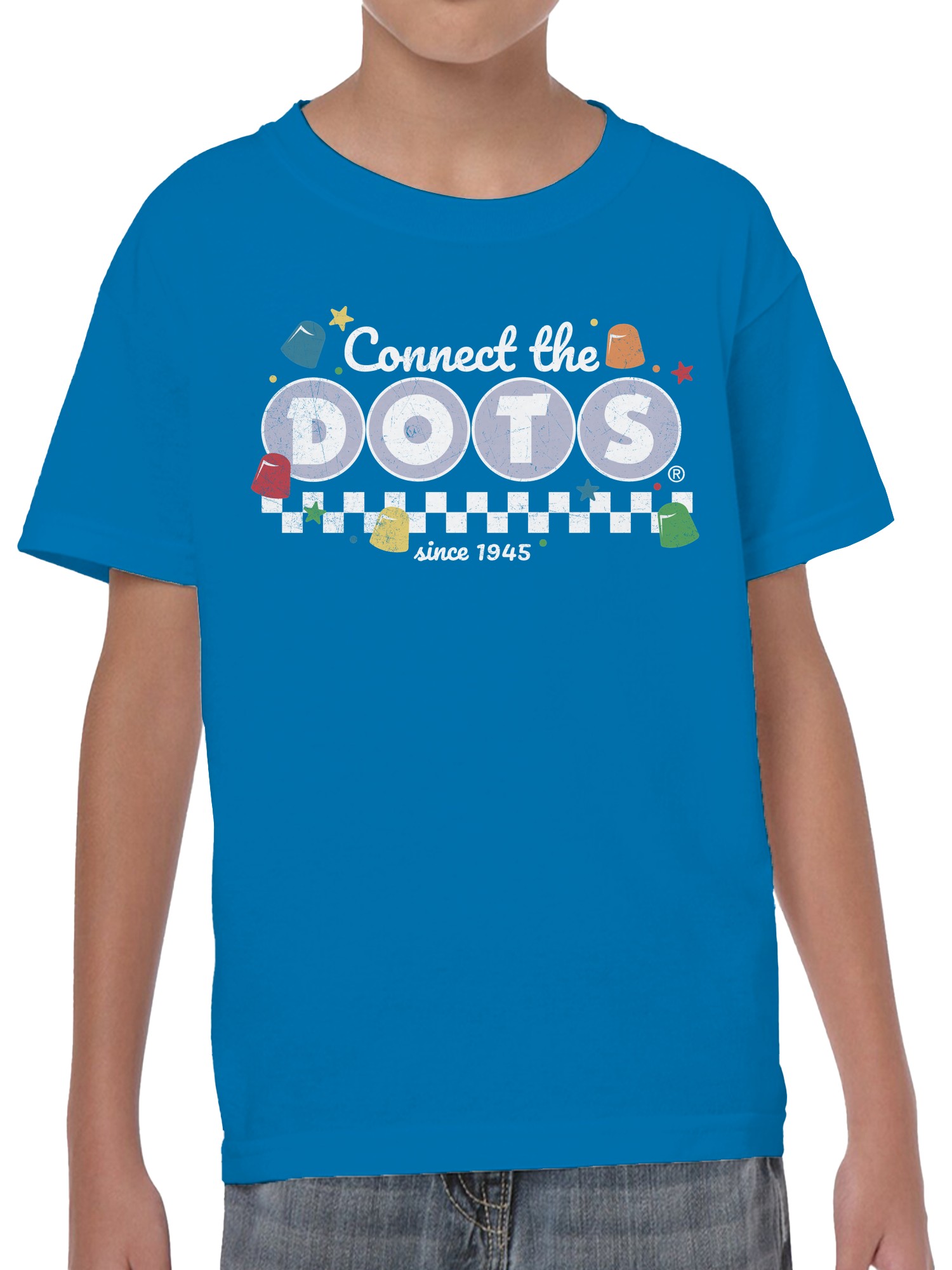 Officially Licensed Dots Connect the Since 1945 Youth's T-shirt - Picture 11 of 18