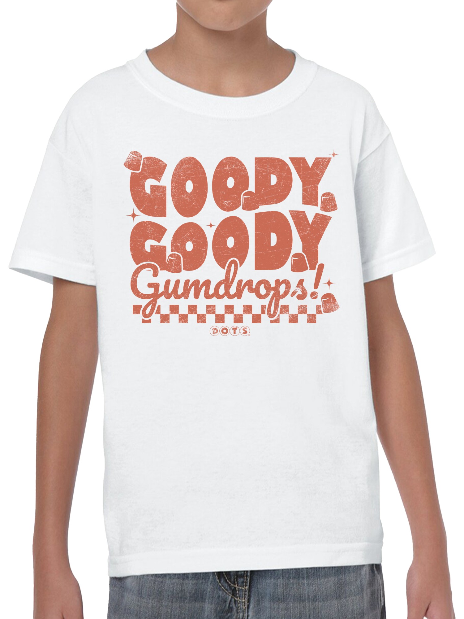 Officially Licensed Dots Goody Goody Gumdrops Youth's T-shirt - Picture 8 of 9