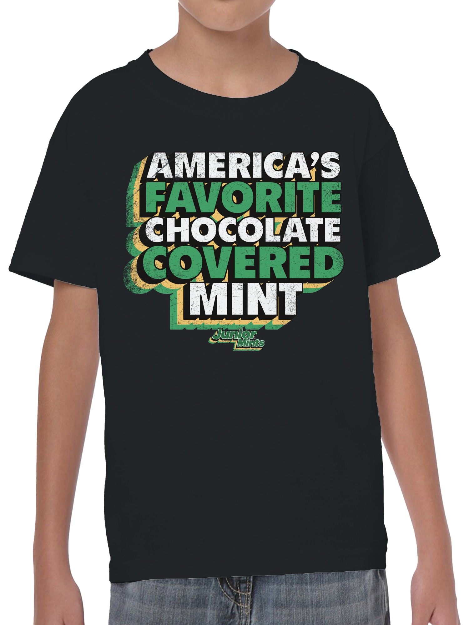 Officially Licensed Junior Mints America's Beloved Youth's T-shirt - Picture 5 of 6