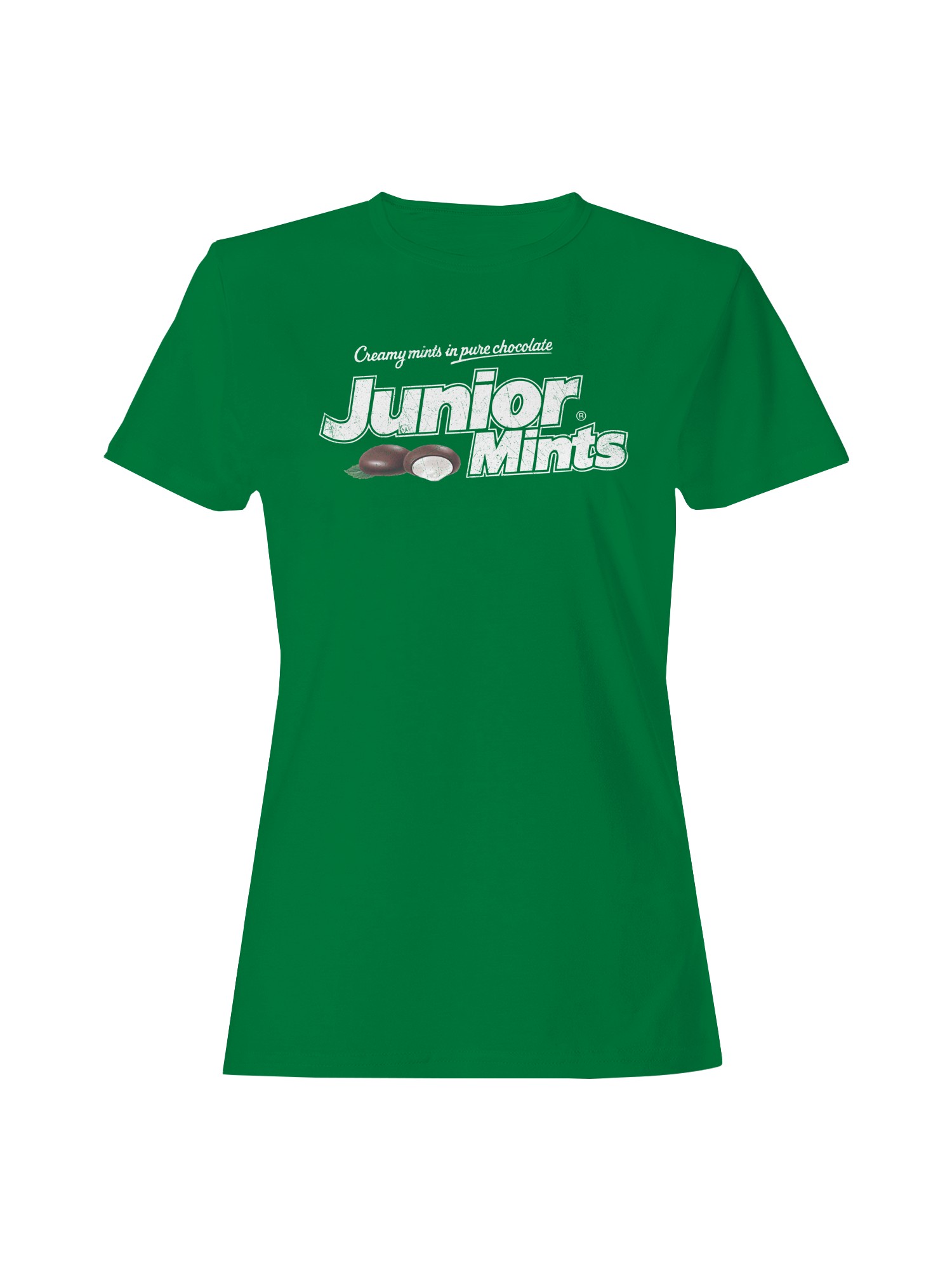 Officially Licensed Junior Mints Creamy Mints Graphic Women's T-shirt - Picture 4 of 6