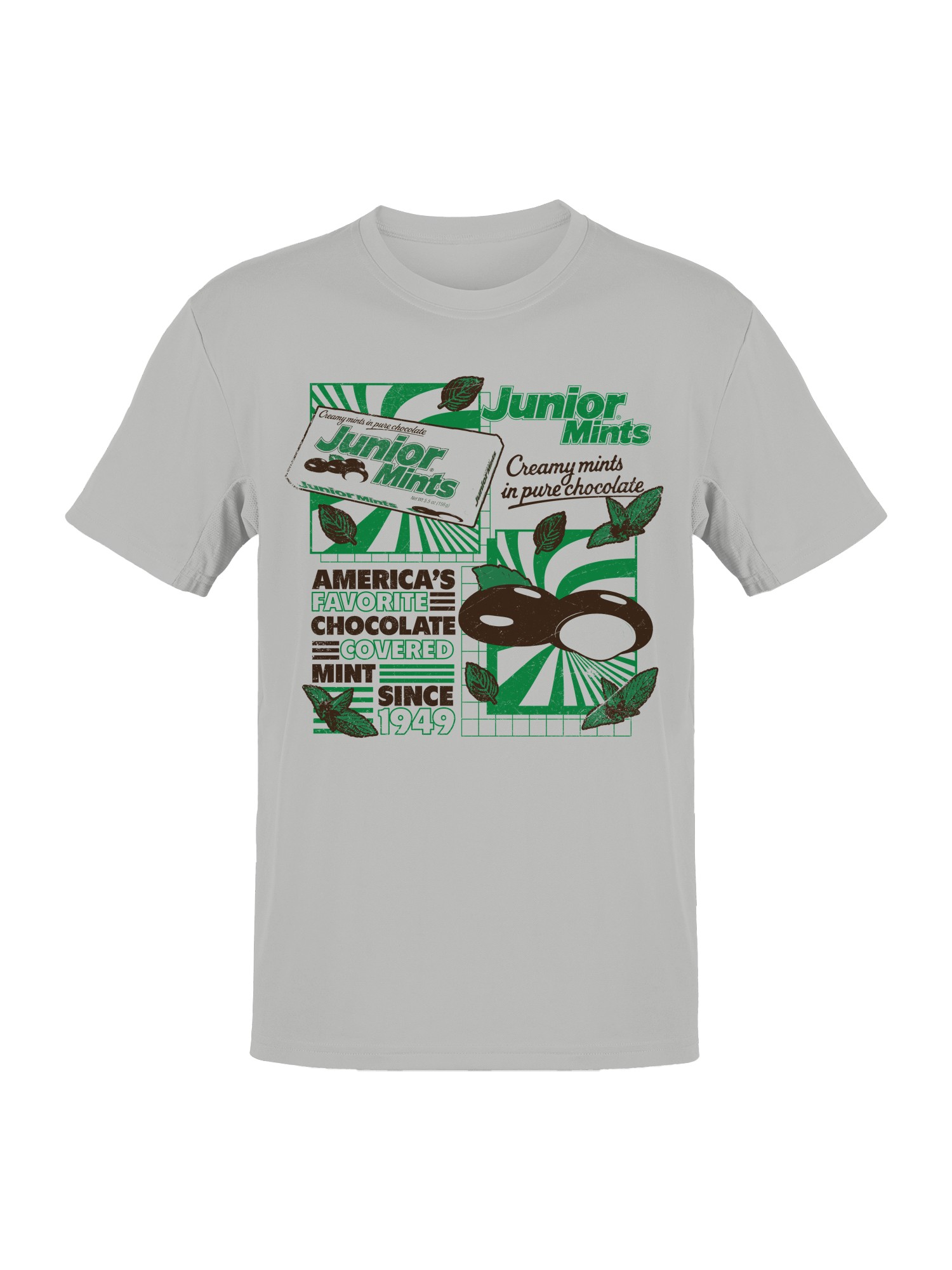 Officially Licensed Junior Mints America's Favorite Men's T-shirt - Picture 7 of 9