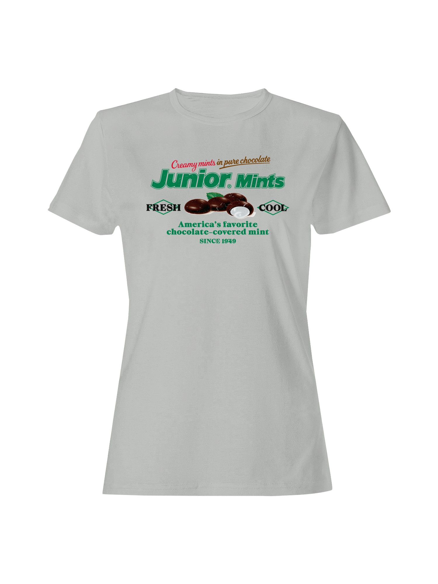 Officially Licensed Junior Mints Classic Since 1949 Women's T-shirt - Picture 7 of 9