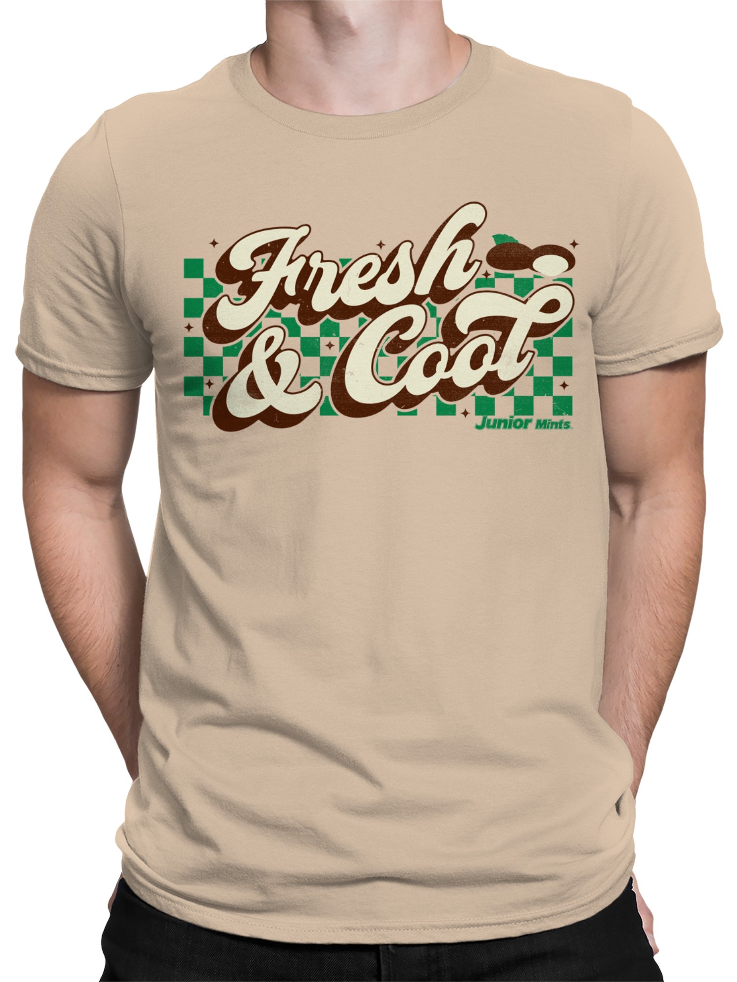 Officially Licensed Junior Mints Fresh & Cool Design Men's T-shirt - Picture 8 of 9