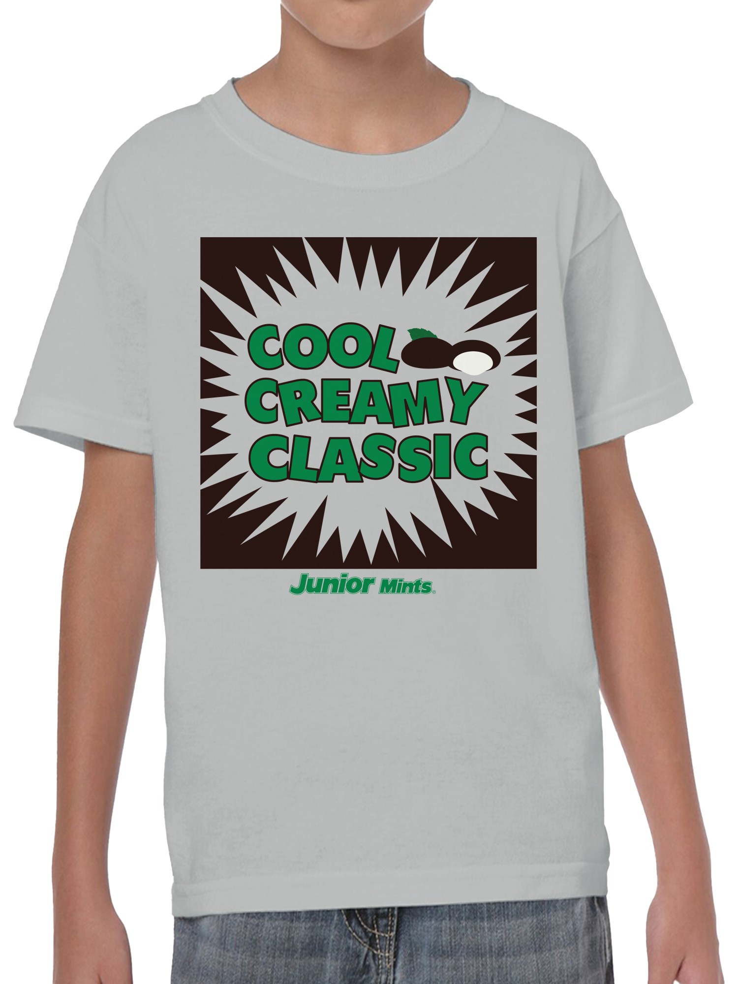 Officially Licensed Junior Mints Cool Creamy Classic Youth's T-shirt - Picture 5 of 9