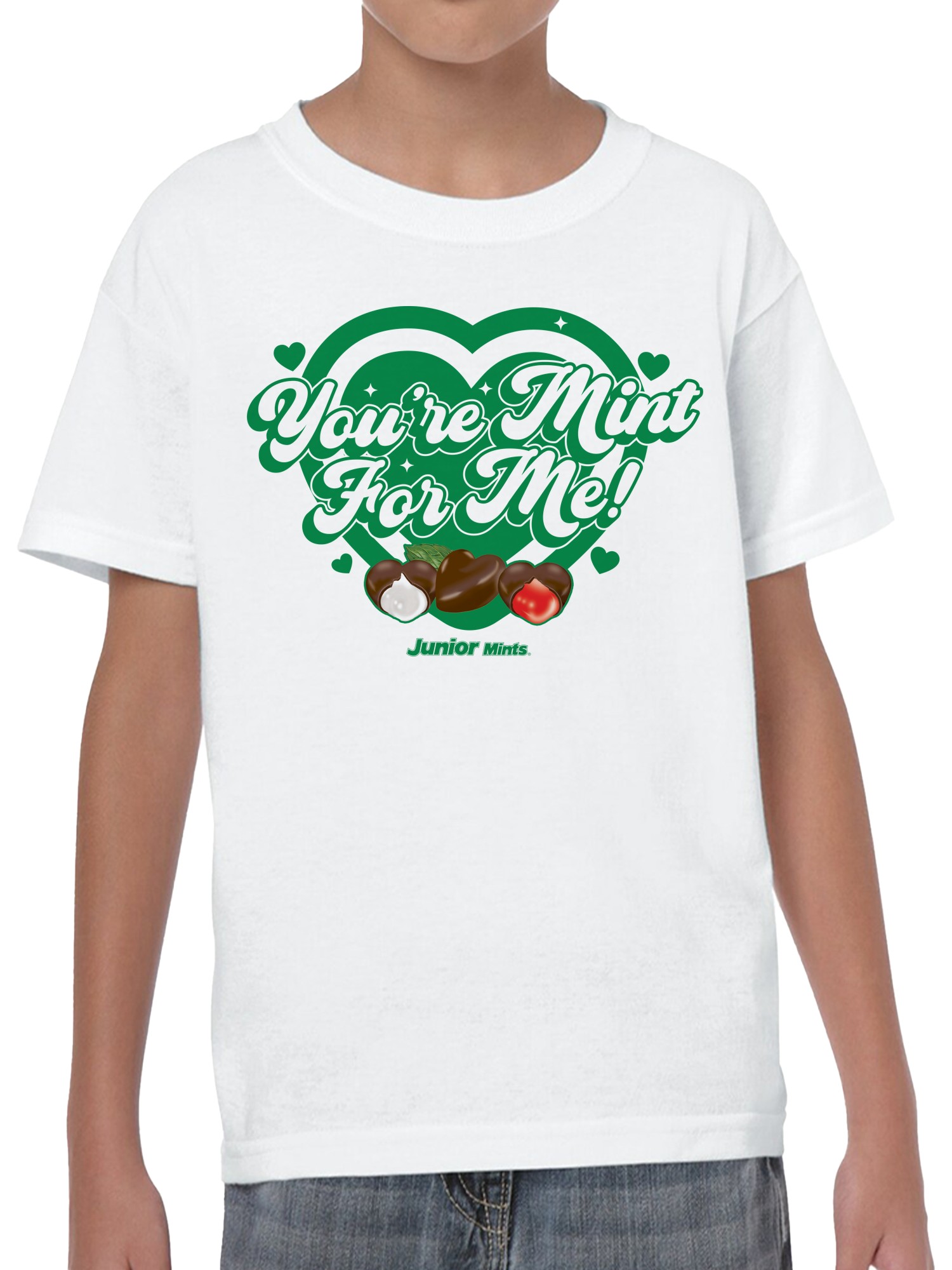 Officially Licensed Junior Mints You're Mint For Me Youth's T-shirt - Picture 5 of 6