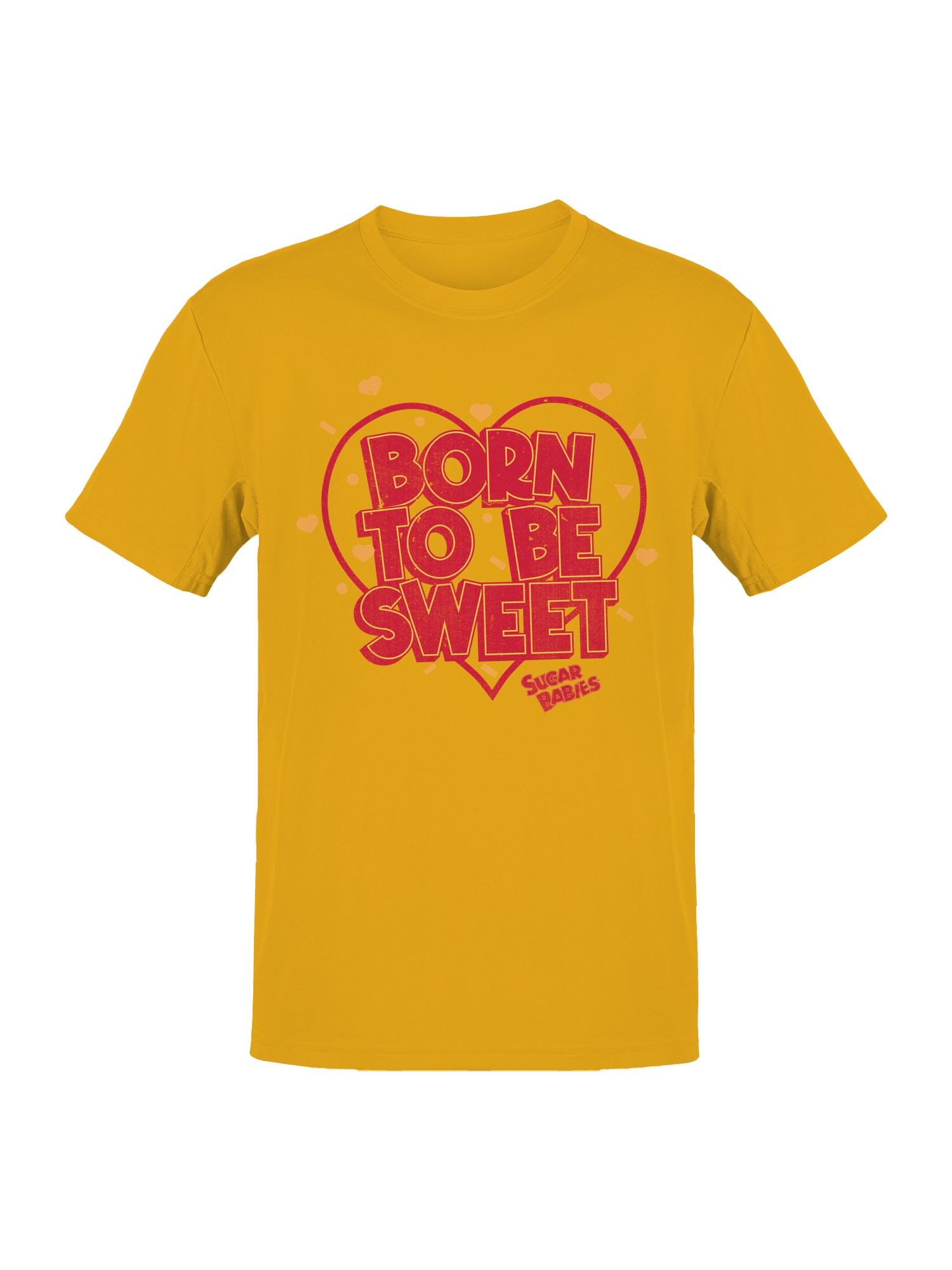 Offiziell lizenziertes Sugar Babies Born to Be Sweet Heart Design Herren T-Shirt - Bild 4 von 12