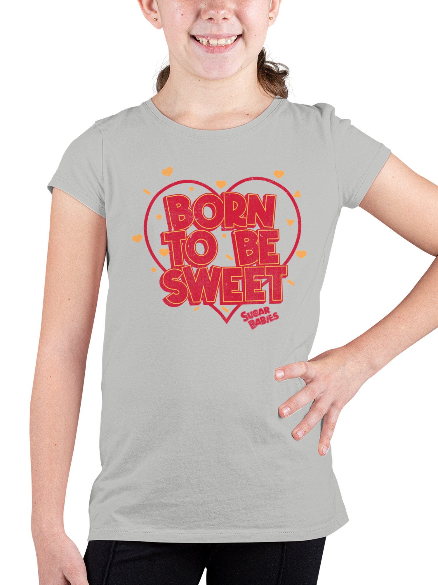Officially Licensed Sugar Babies Born to Be Sweet Heart Design Youth's T-shirt - Picture 5 of 9