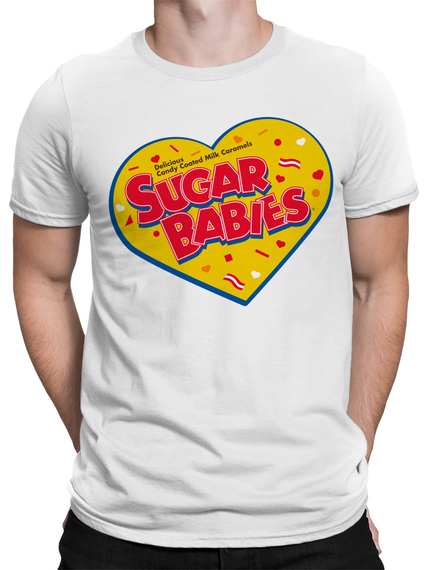 Officially Licensed Sugar Babies Sugar Babies Candy Art Men's T-shirt - Picture 5 of 9