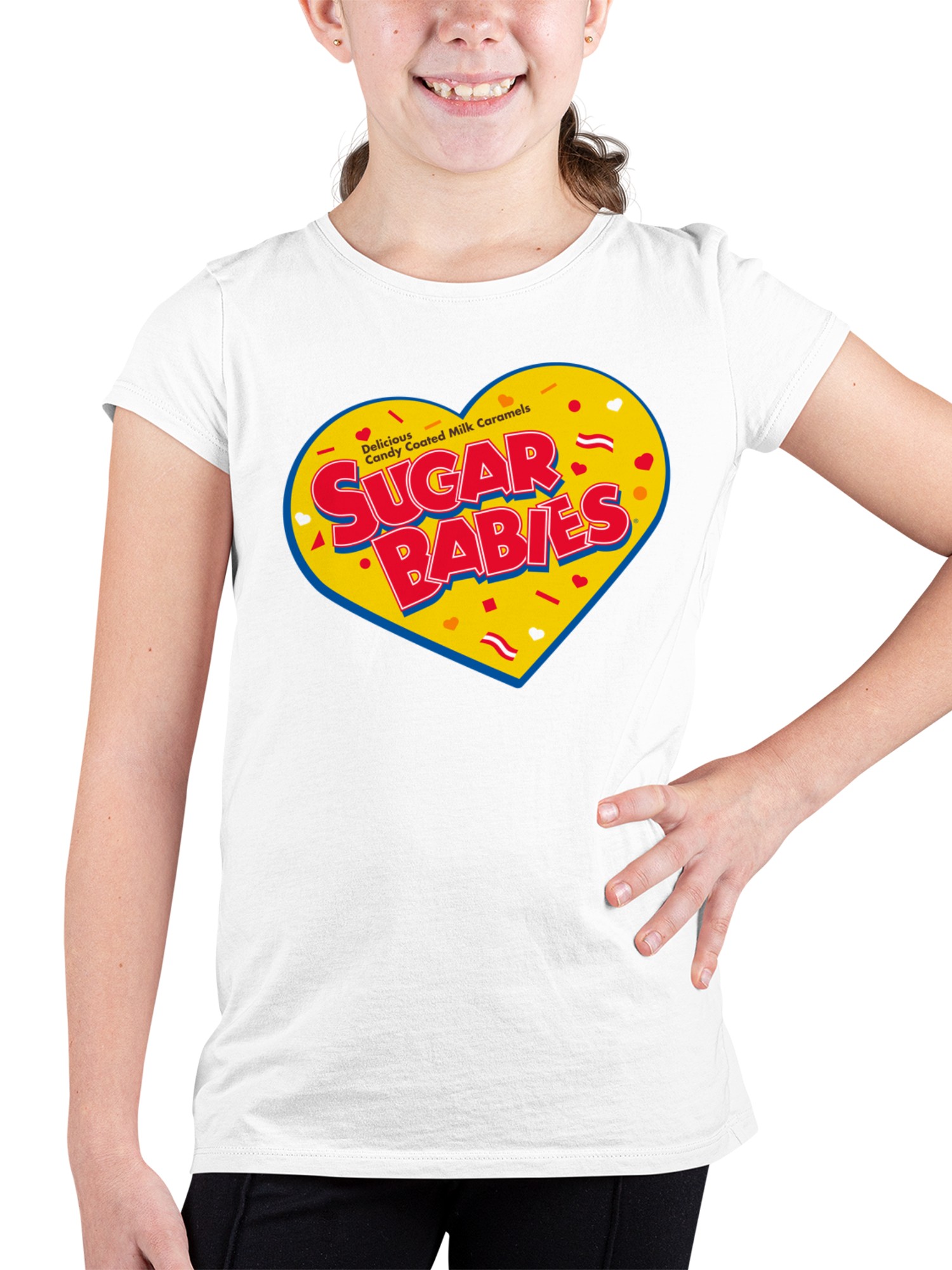 Officially Licensed Sugar Babies Sugar Babies Candy Art Youth's T-shirt - Picture 8 of 9