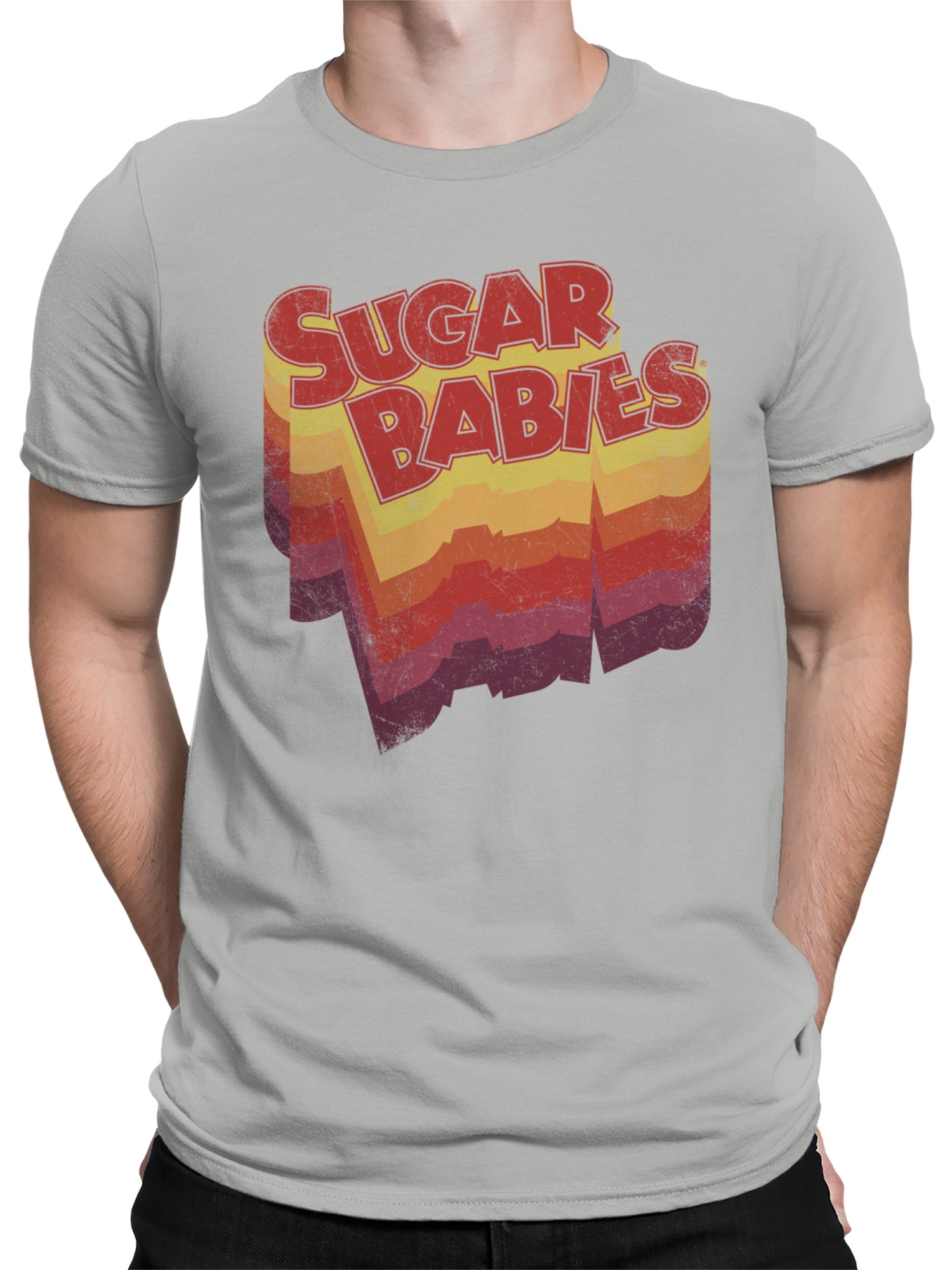 Officially Licensed Sugar Babies Vintage Sugar Babies Retro Men's T-shirt - Picture 5 of 12