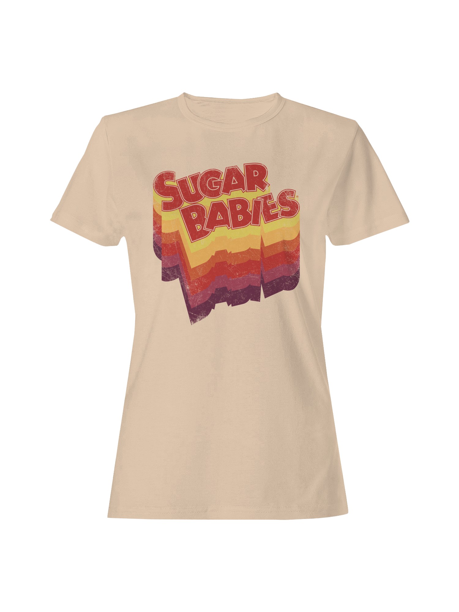 Offiziell lizenziertes Sugar Babies Vintage Sugar Babies Retro Damen T-Shirt - Bild 4 von 9
