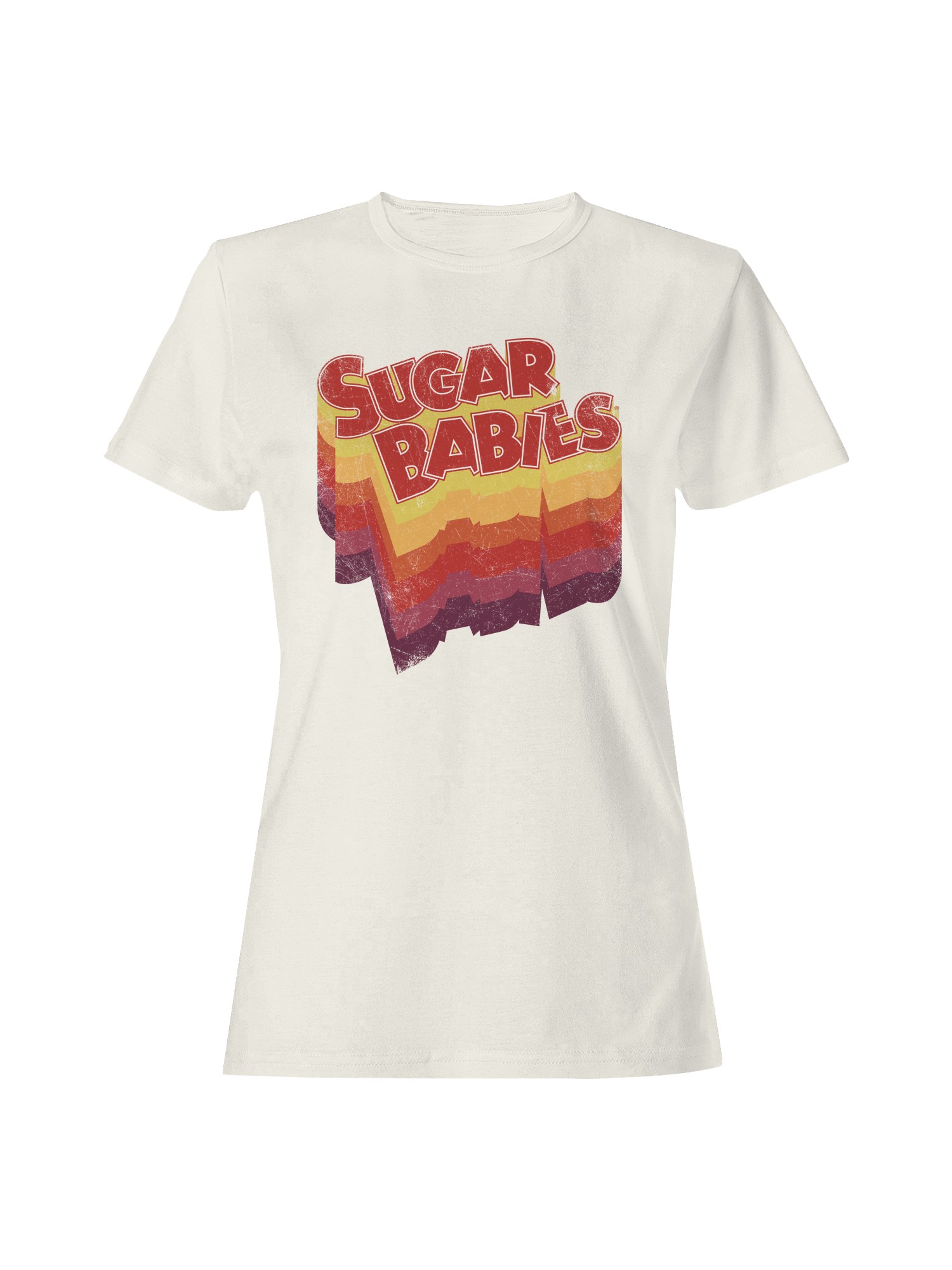 Offiziell lizenziertes Sugar Babies Vintage Sugar Babies Retro Damen T-Shirt - Bild 7 von 9