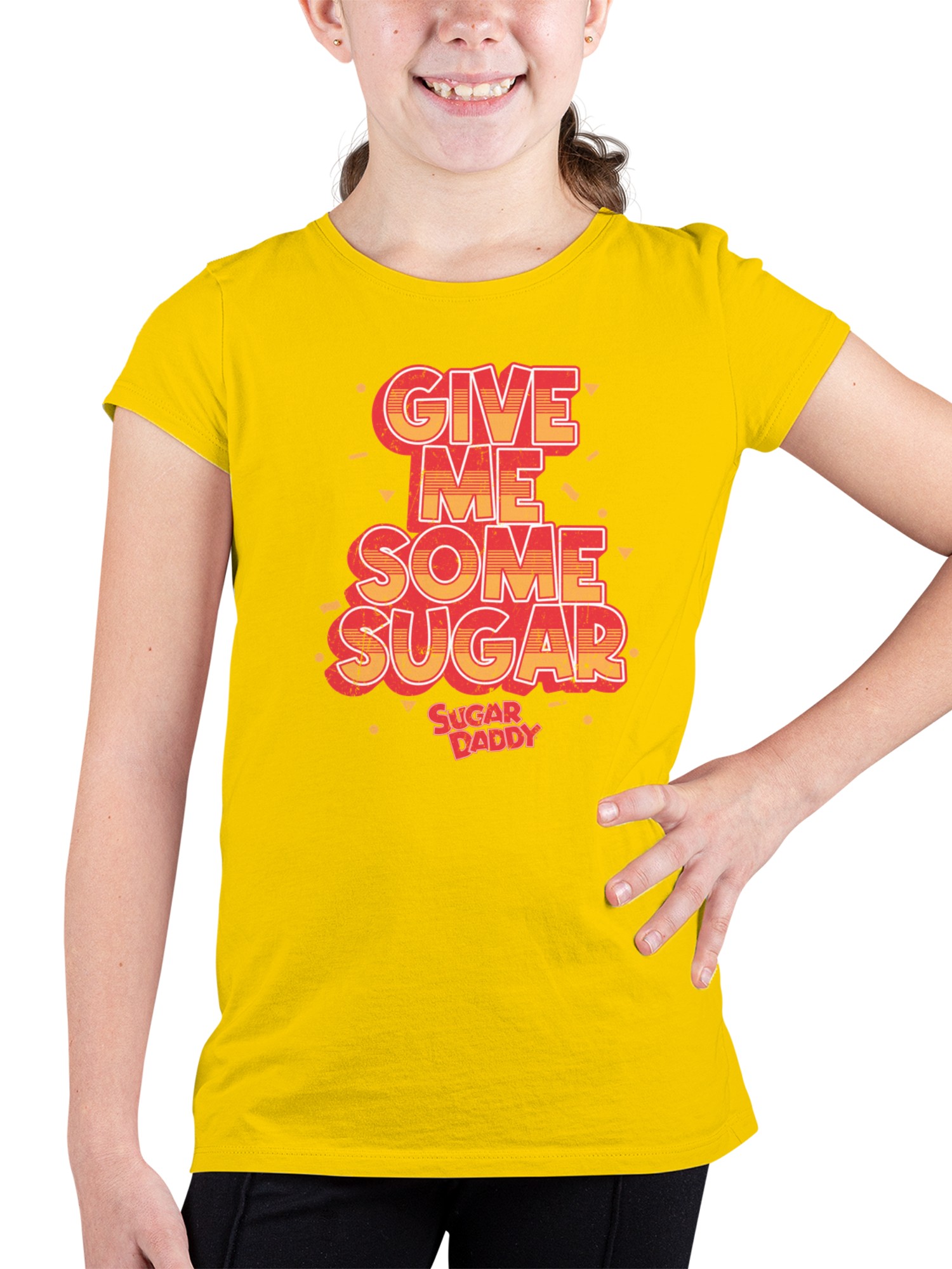 Officially Licensed Sugar Babies Sweet Graphic: Give Me Sugar Youth's T-shirt - Picture 8 of 9